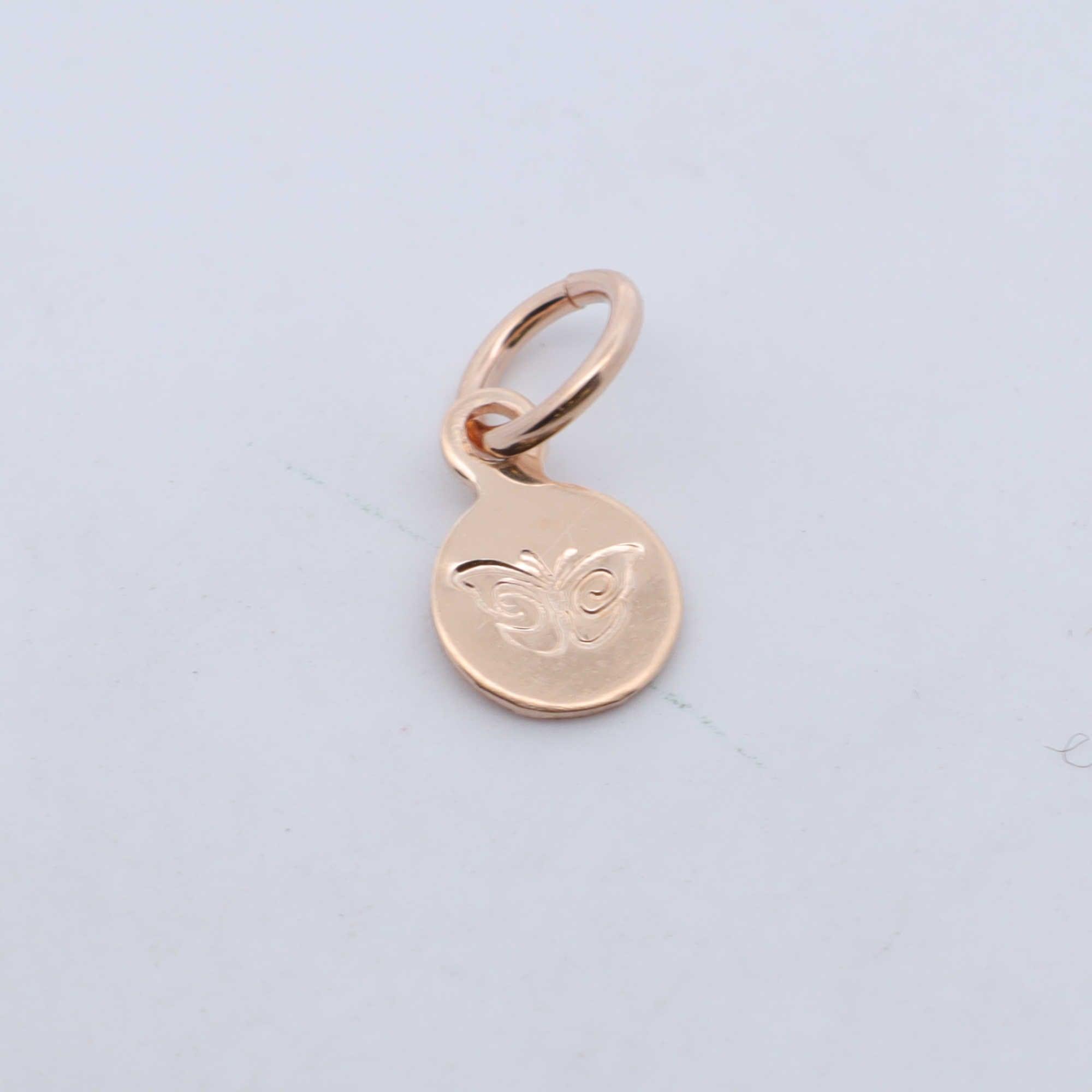 Tiny Coin Design Charm - Nashelle