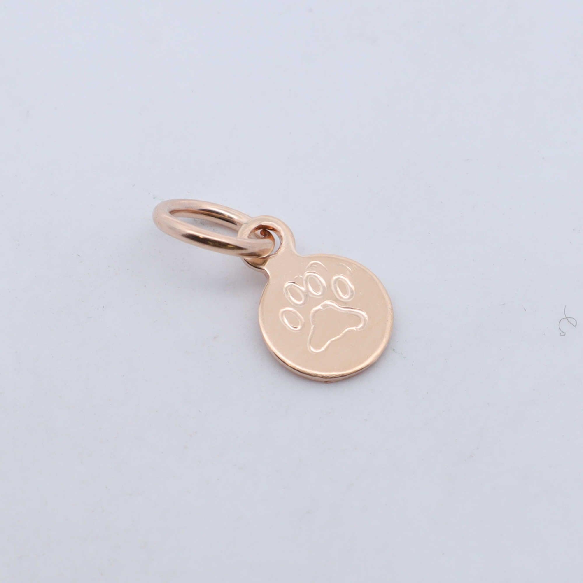 Tiny Coin Design Charm - Nashelle