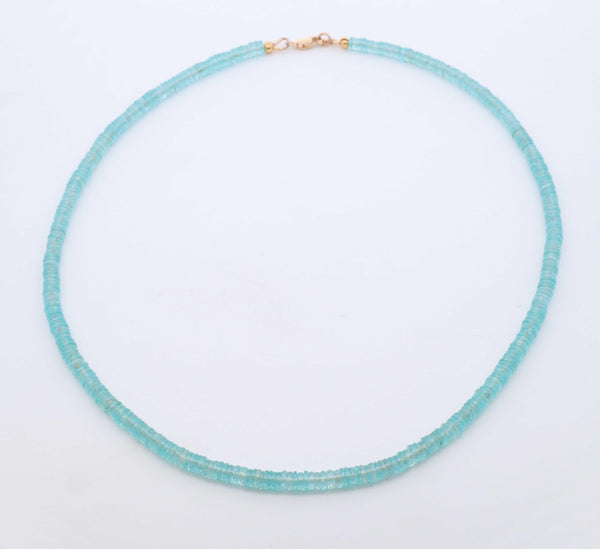Blue Apatite Necklace - Nashelle