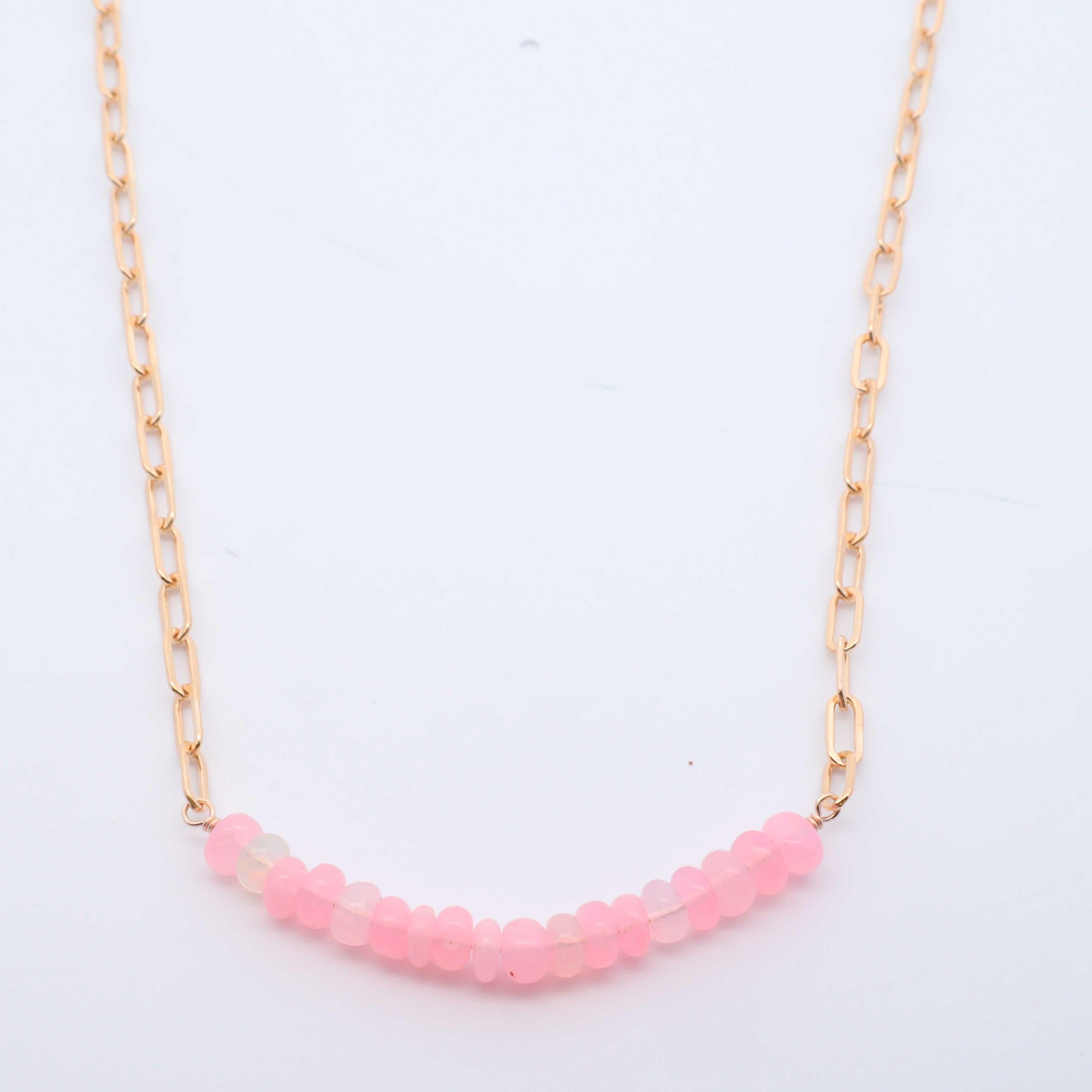 Unity Pink Opal Necklace - Nashelle