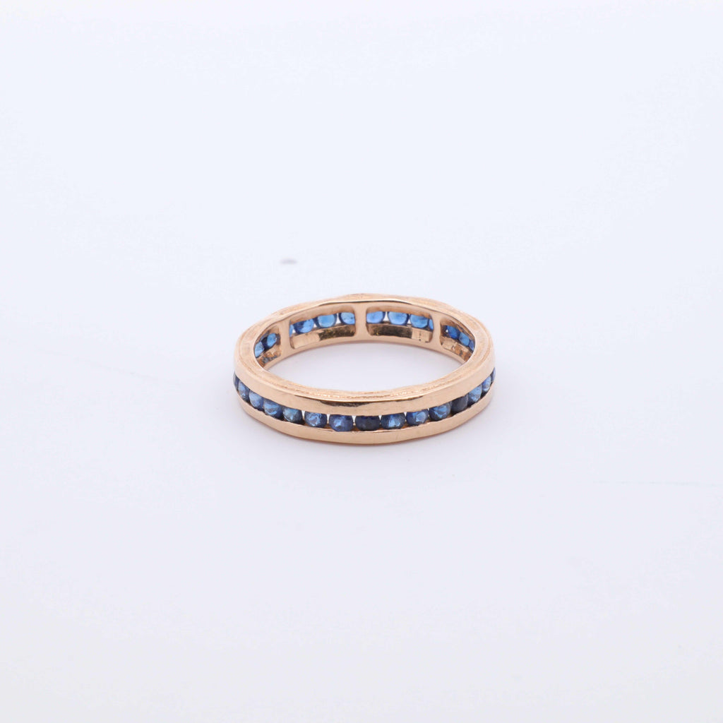 Sapphire Channel Ring - Nashelle