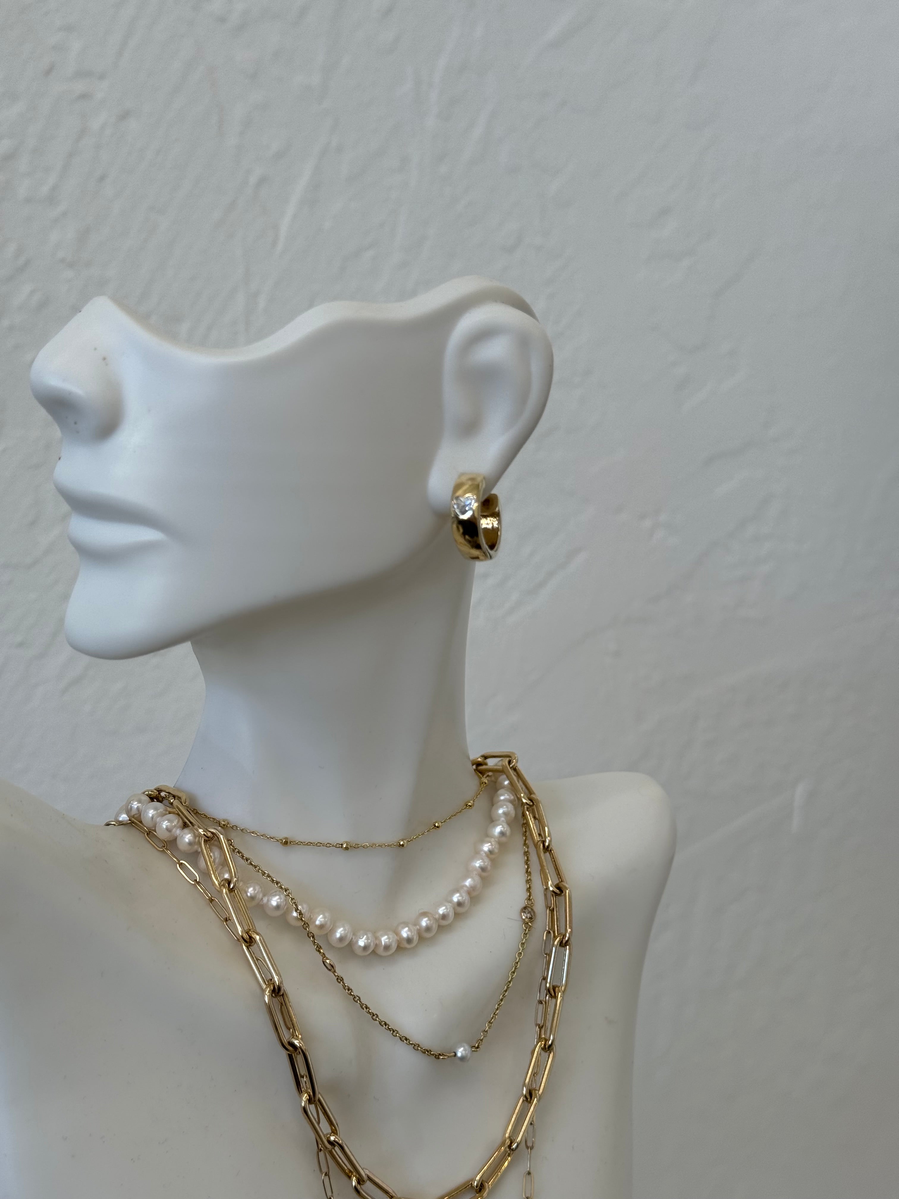 Diamond Heart Thick Huggies