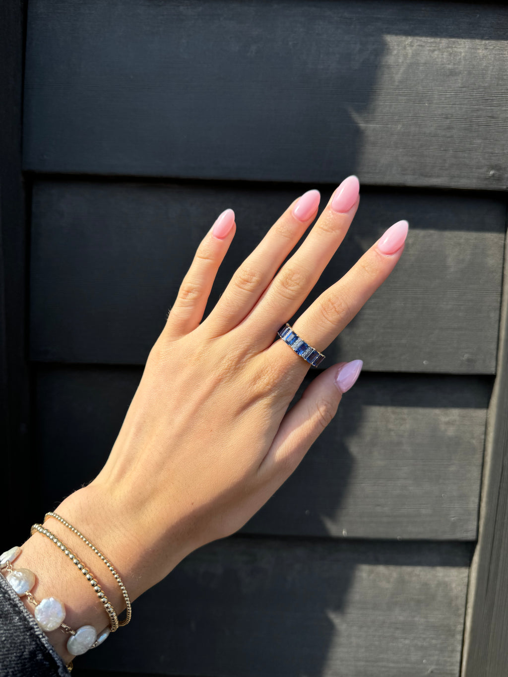 Diamond and Sapphire Ring