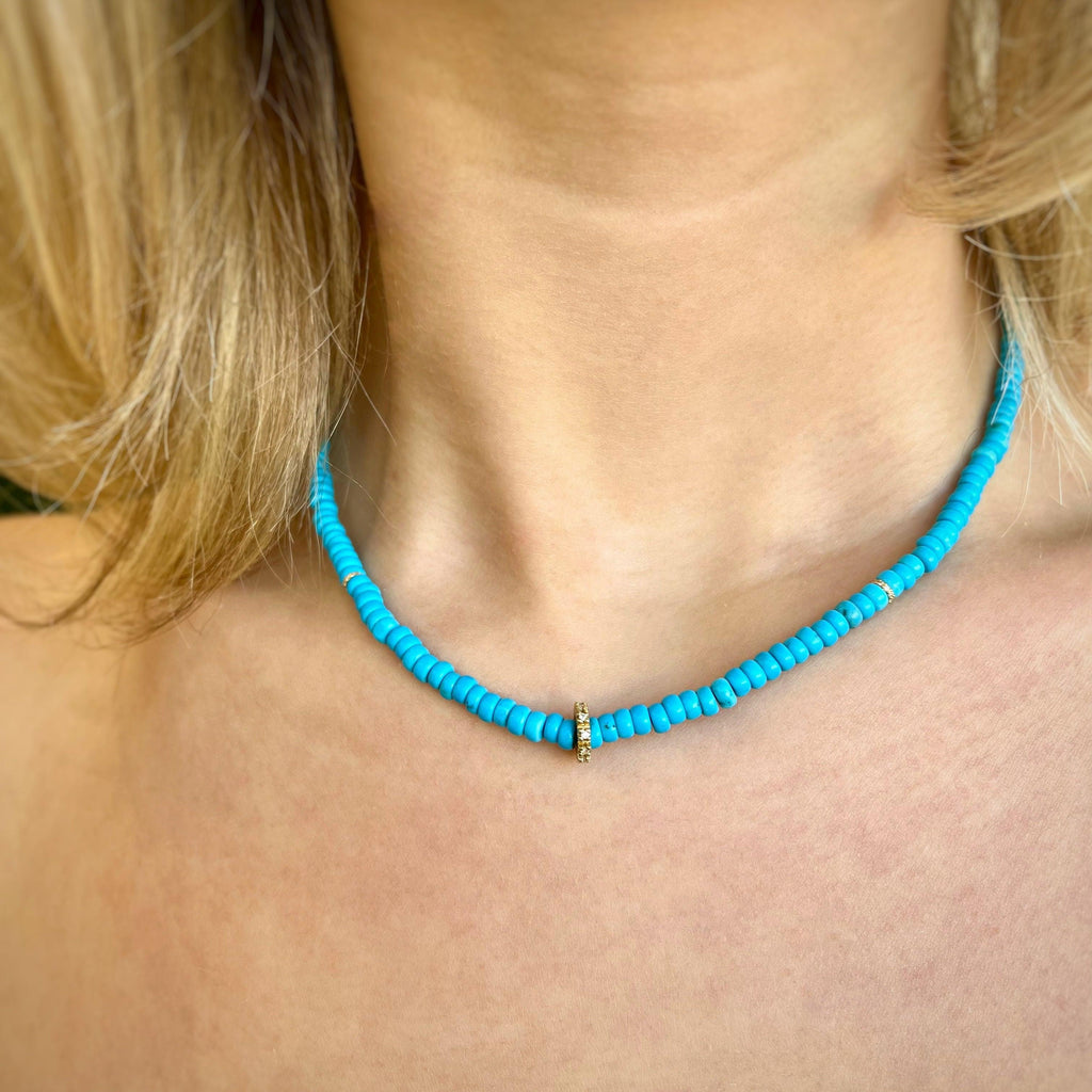 Sleeping Beauty turquoise necklace – Barnes Foundation