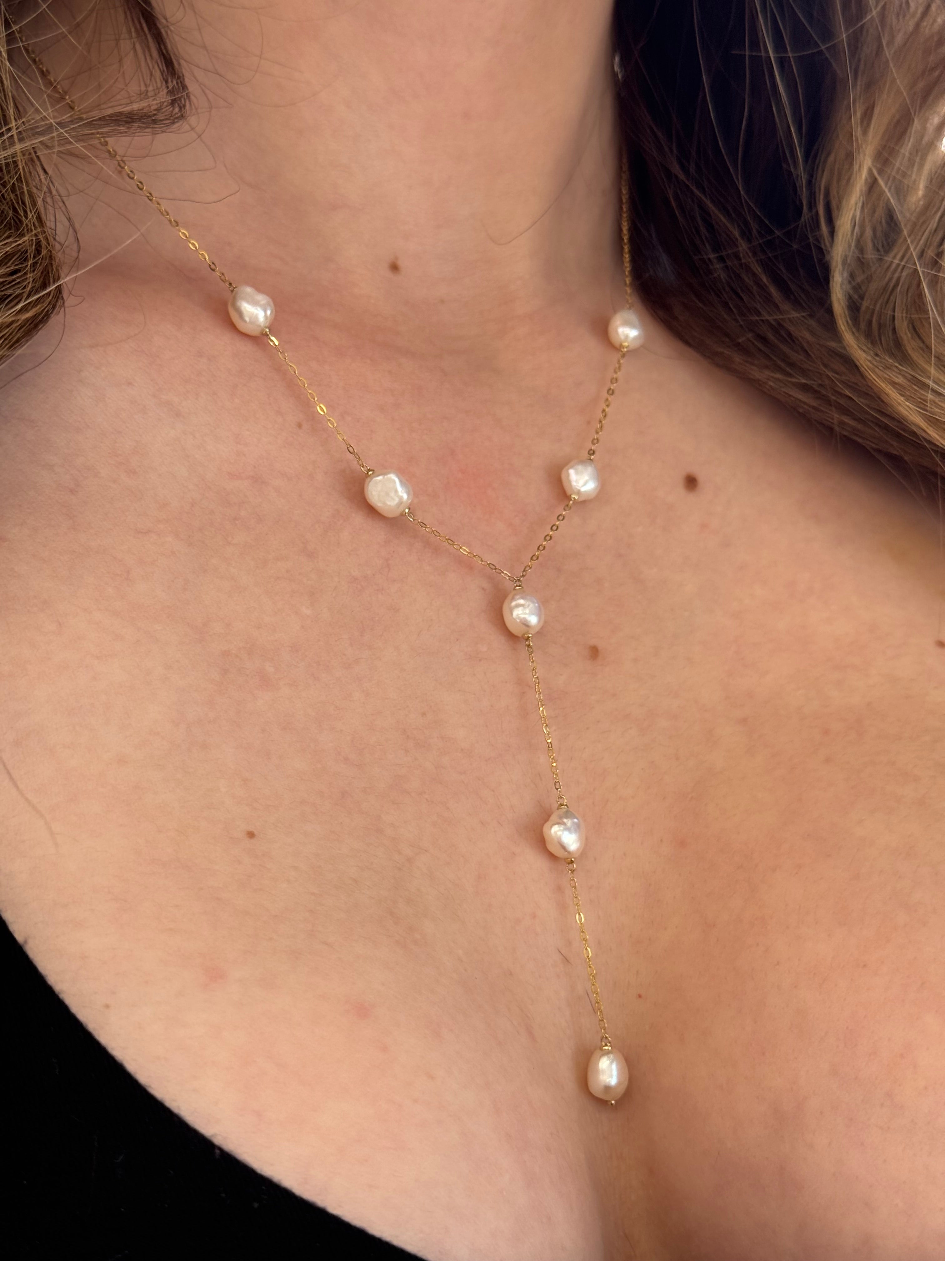 Fresh Water Pearl Lariat