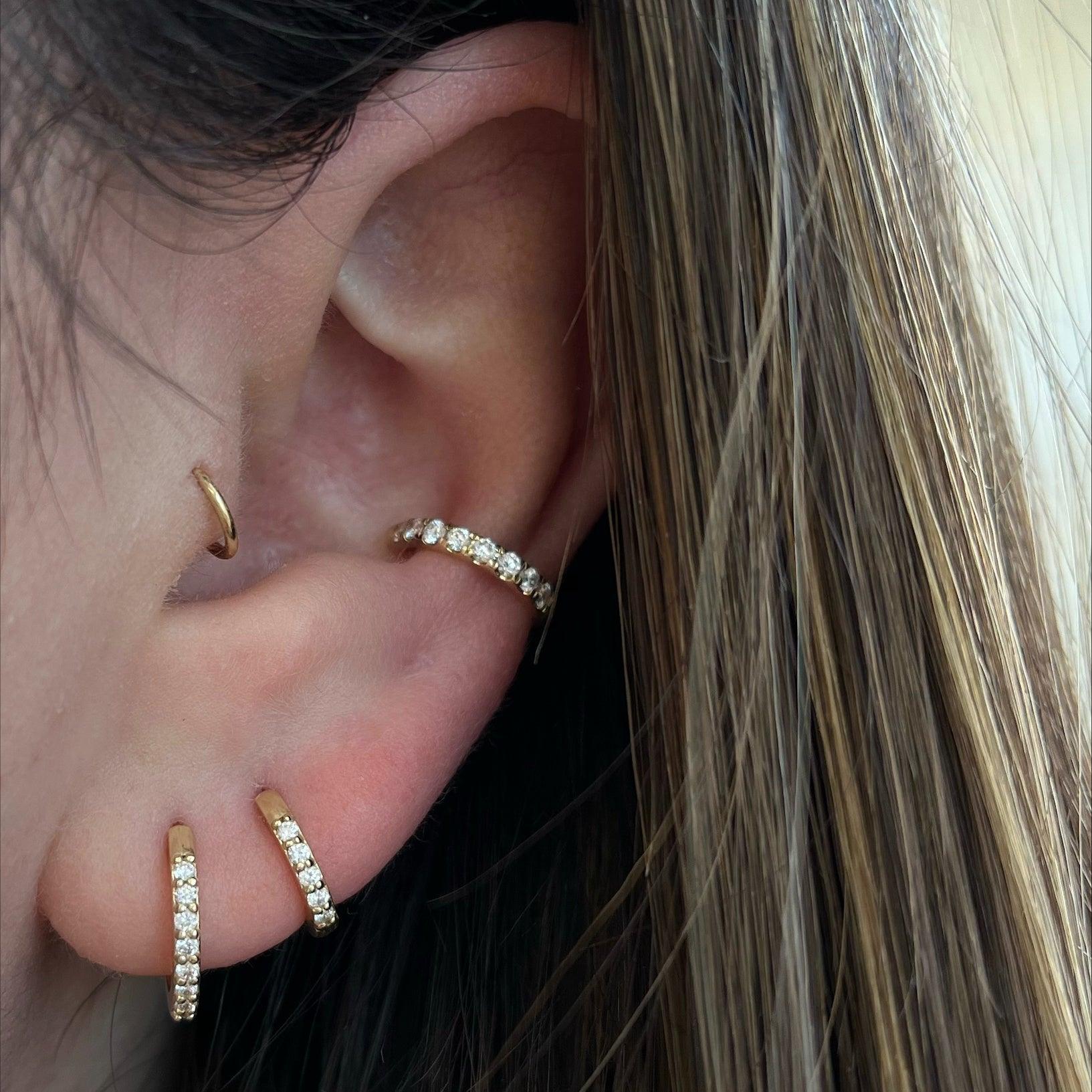Diamond Ear Cuff - Nashelle