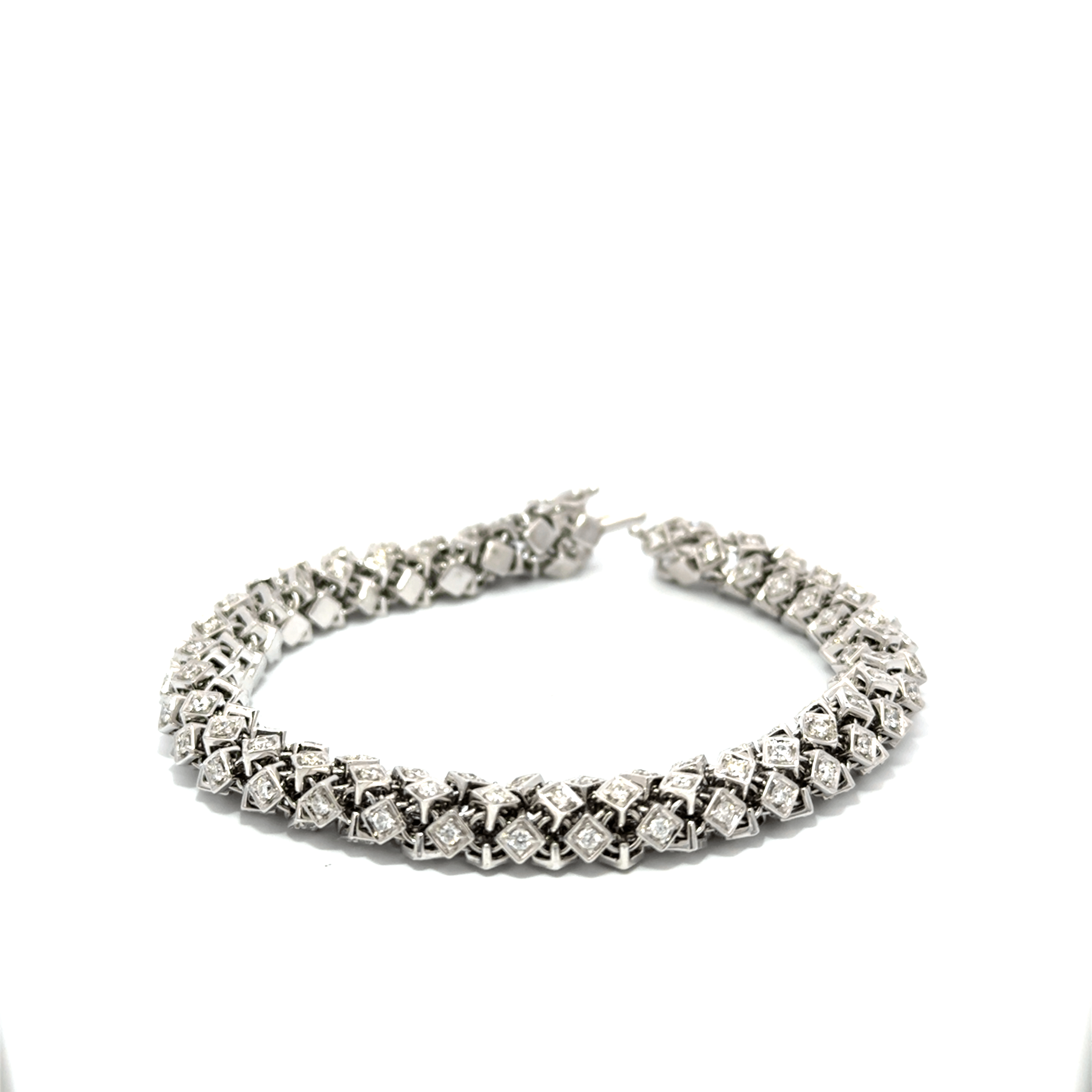 Diamond Snake Bracelet