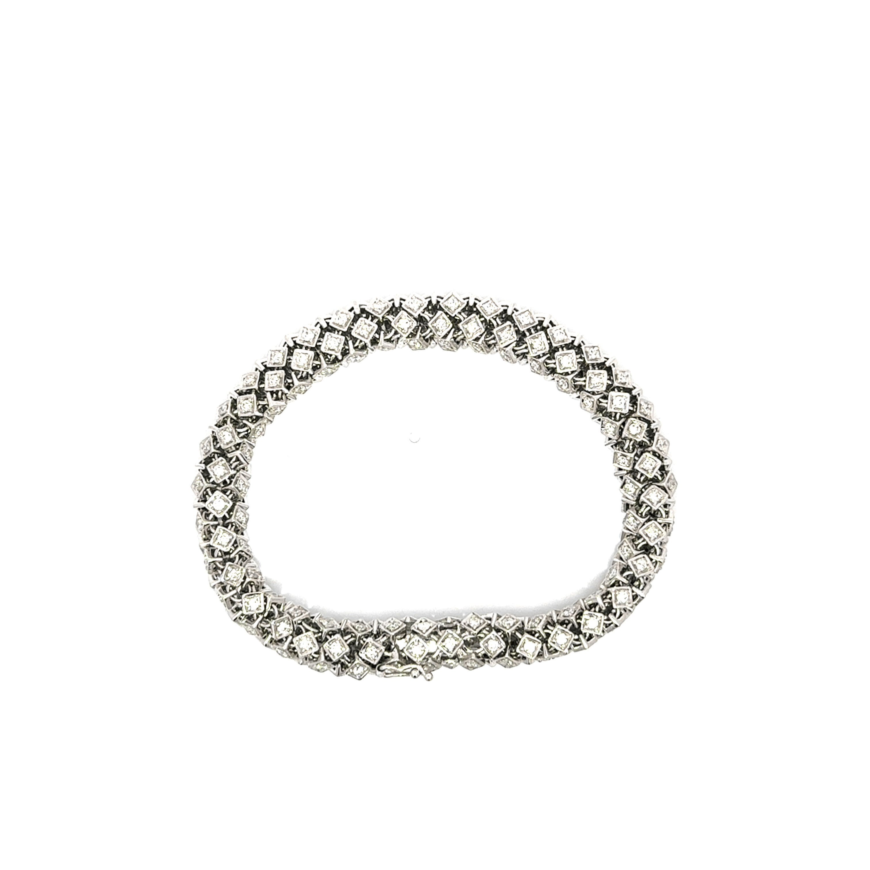 Diamond Snake Bracelet