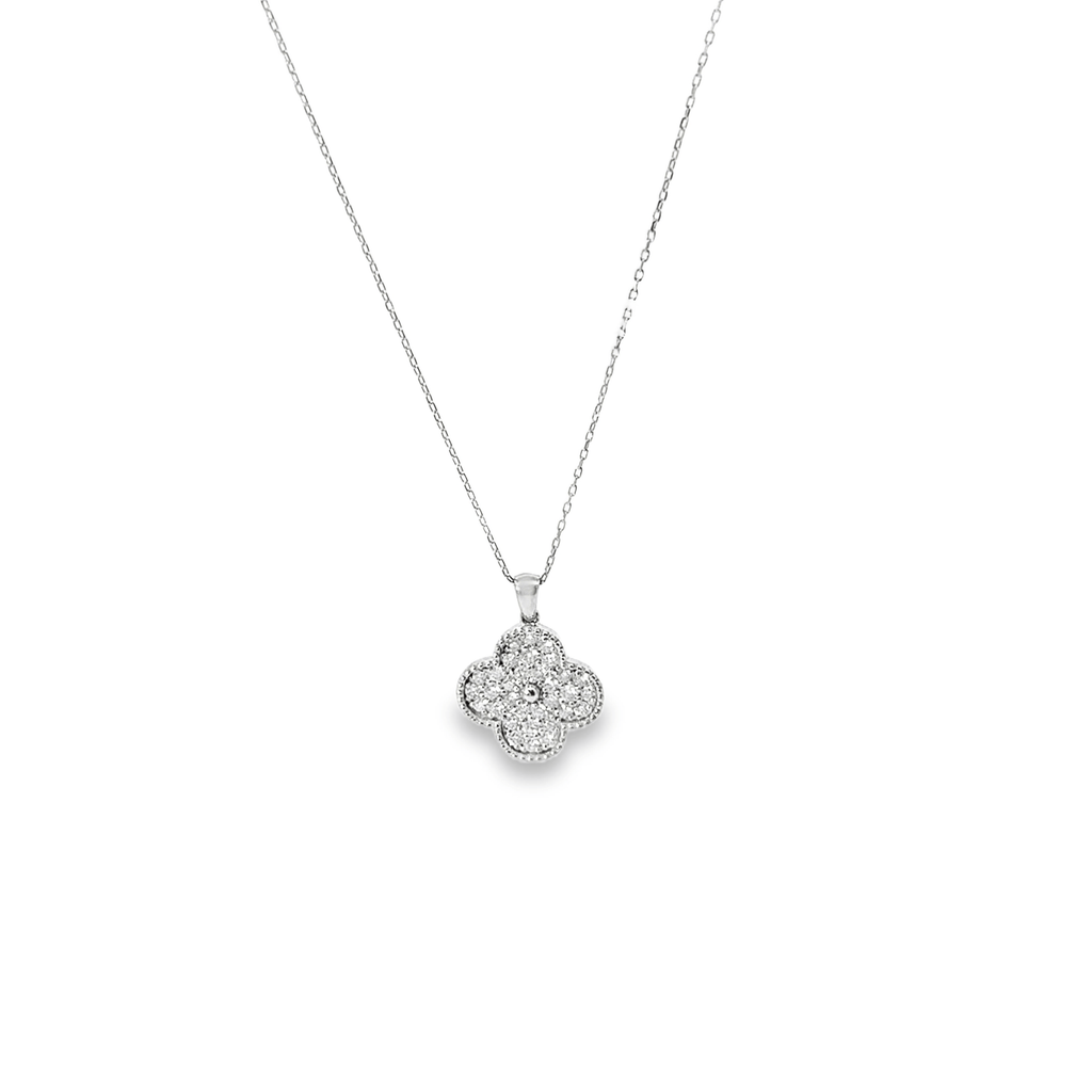 Diamond Clover Necklace
