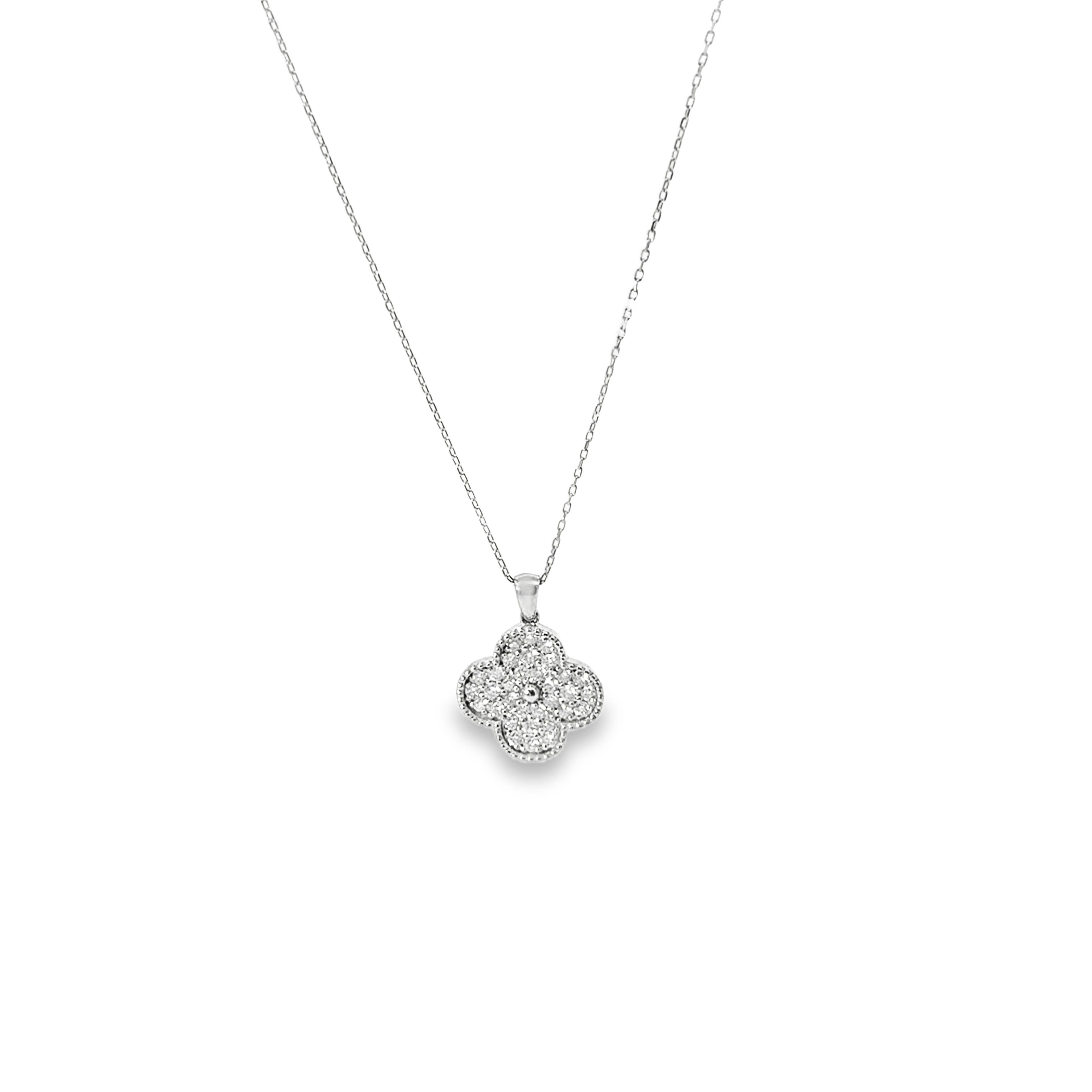 Diamond Clover Necklace