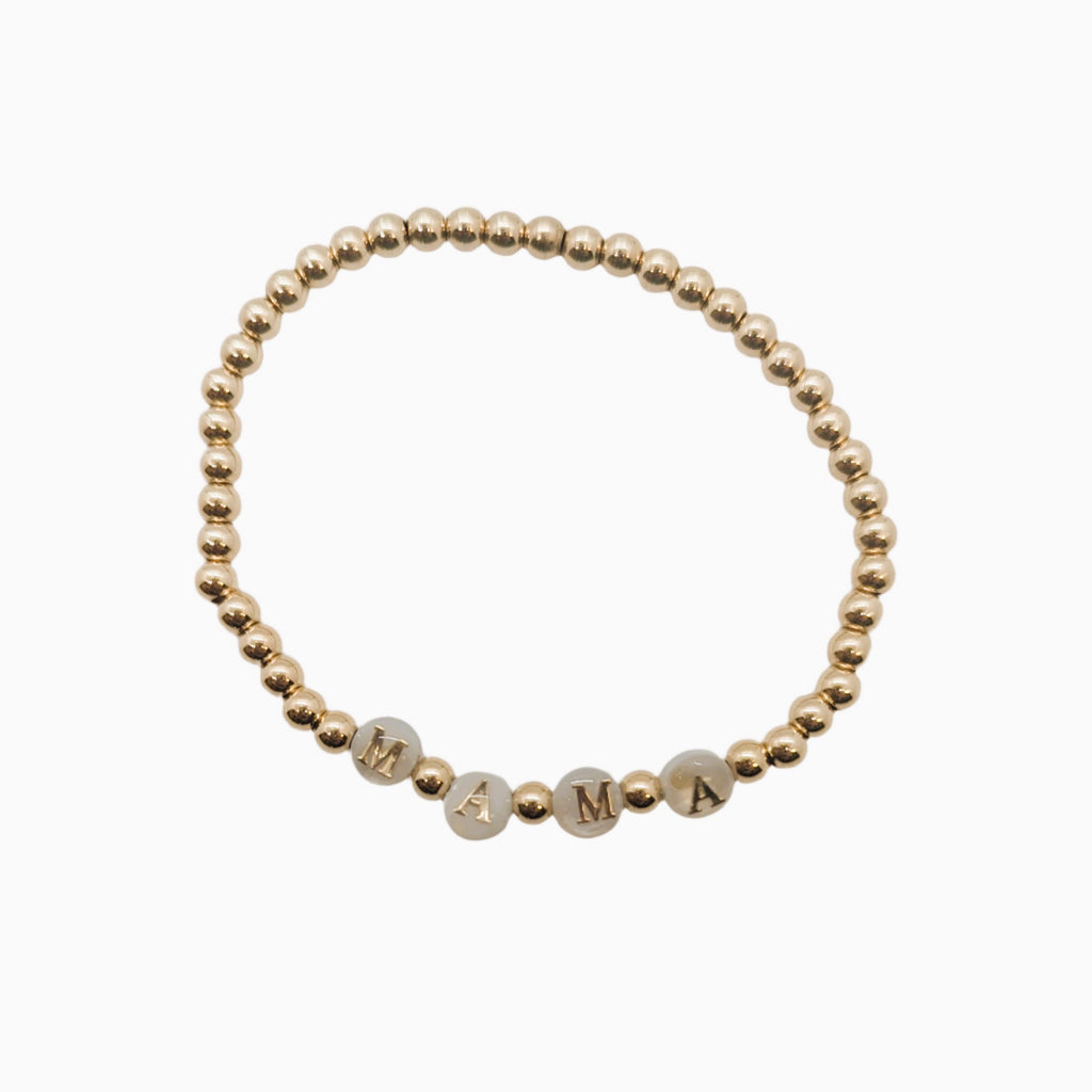 Mother of Pearl Stretch Bracelet
