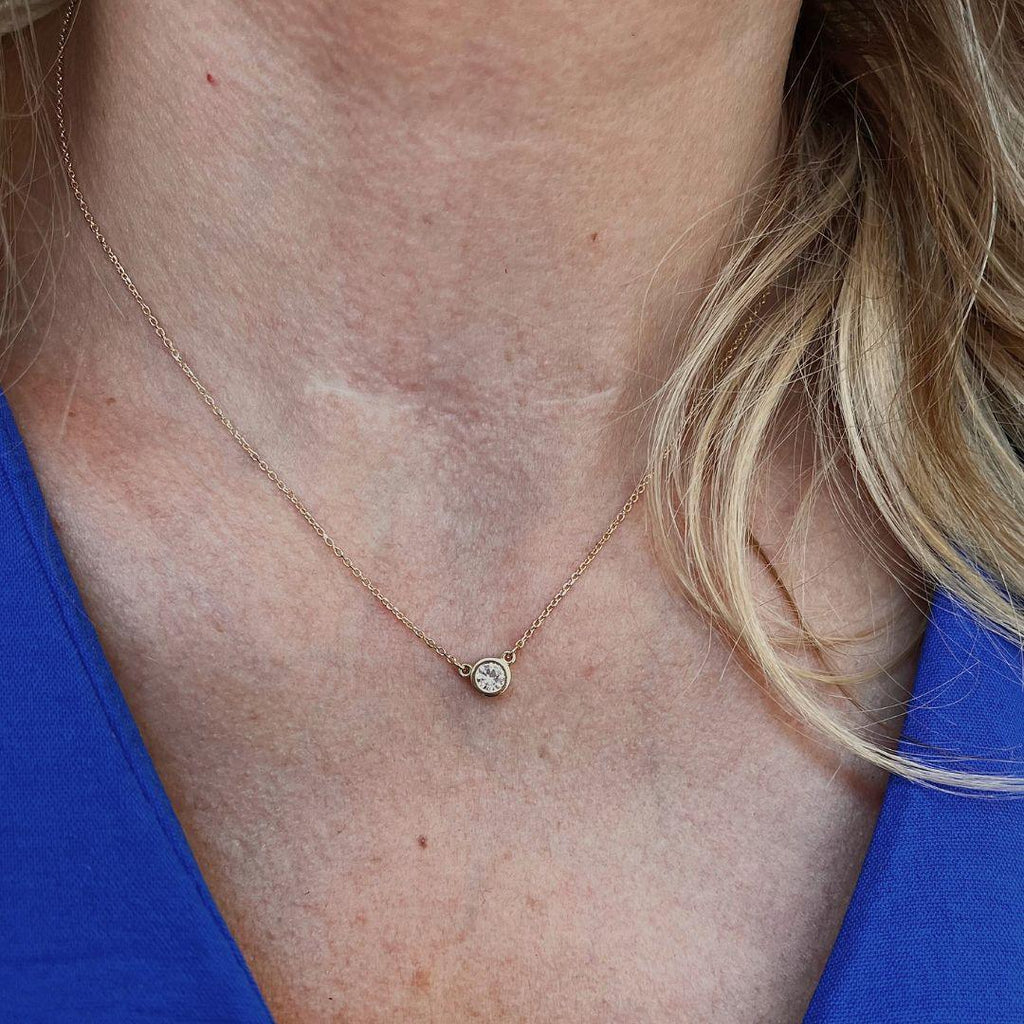 Sapphire Necklace - Nashelle