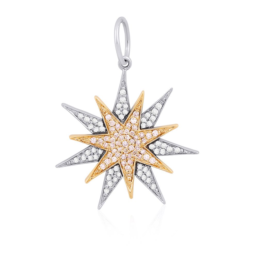 Diamond Starburst Pendant