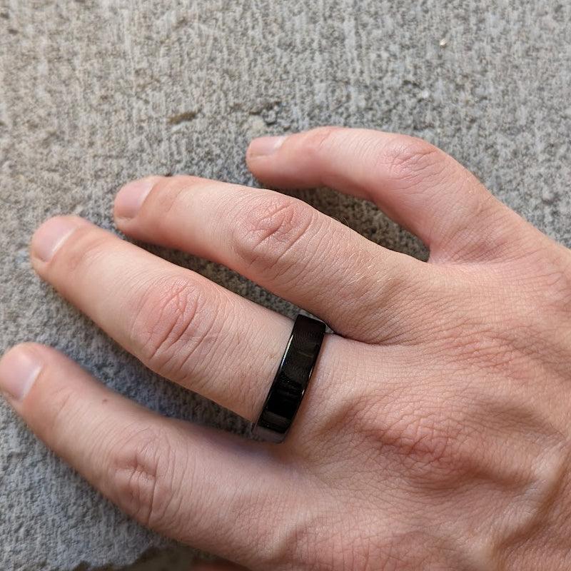 Black Ceramic Band - Nashelle