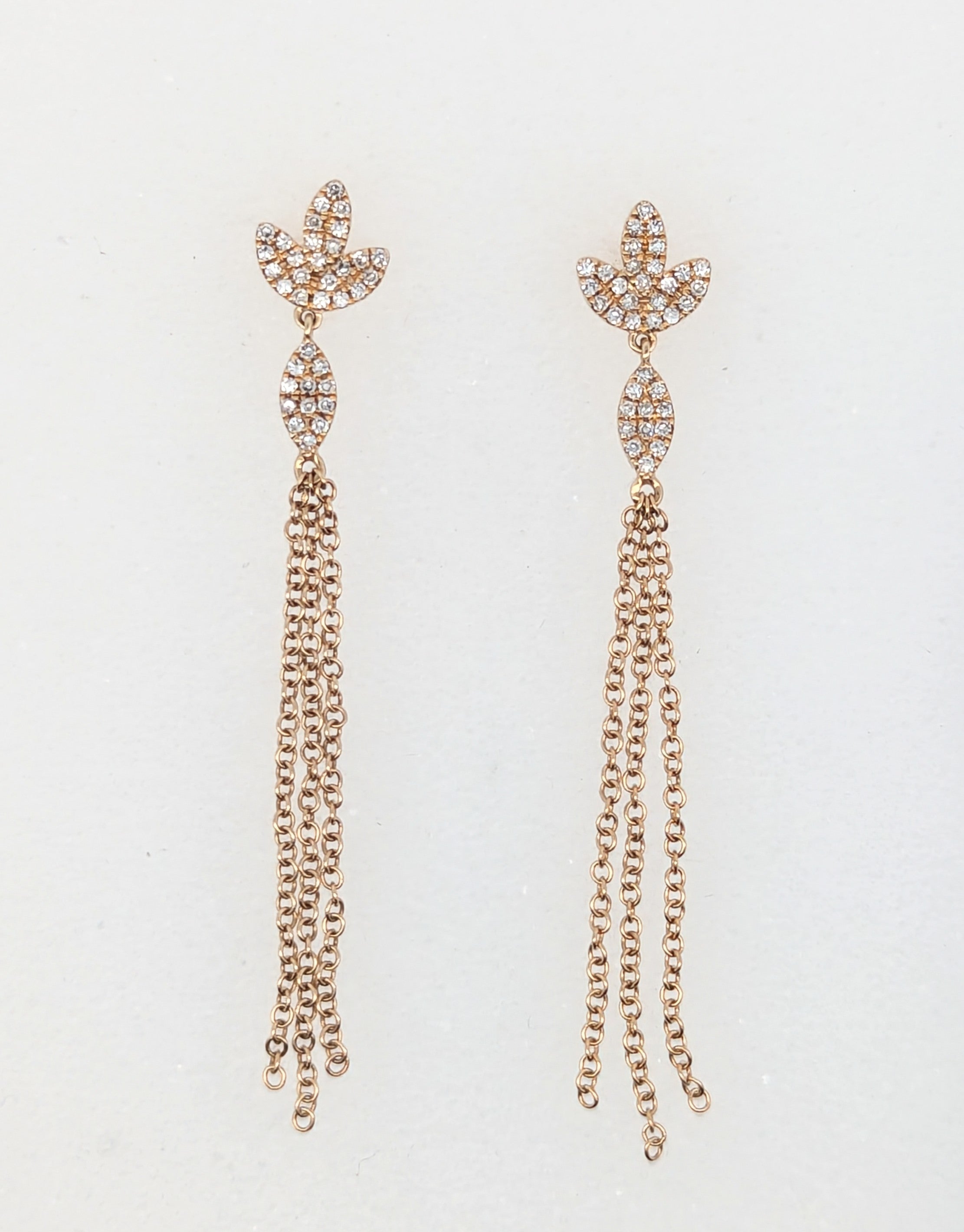 Delicate Marquise Dangle Earring