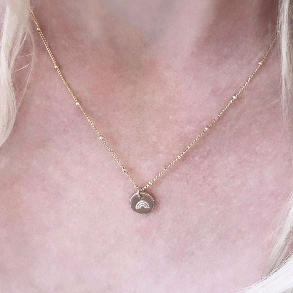 Petite Rainbow Necklace - Nashelle