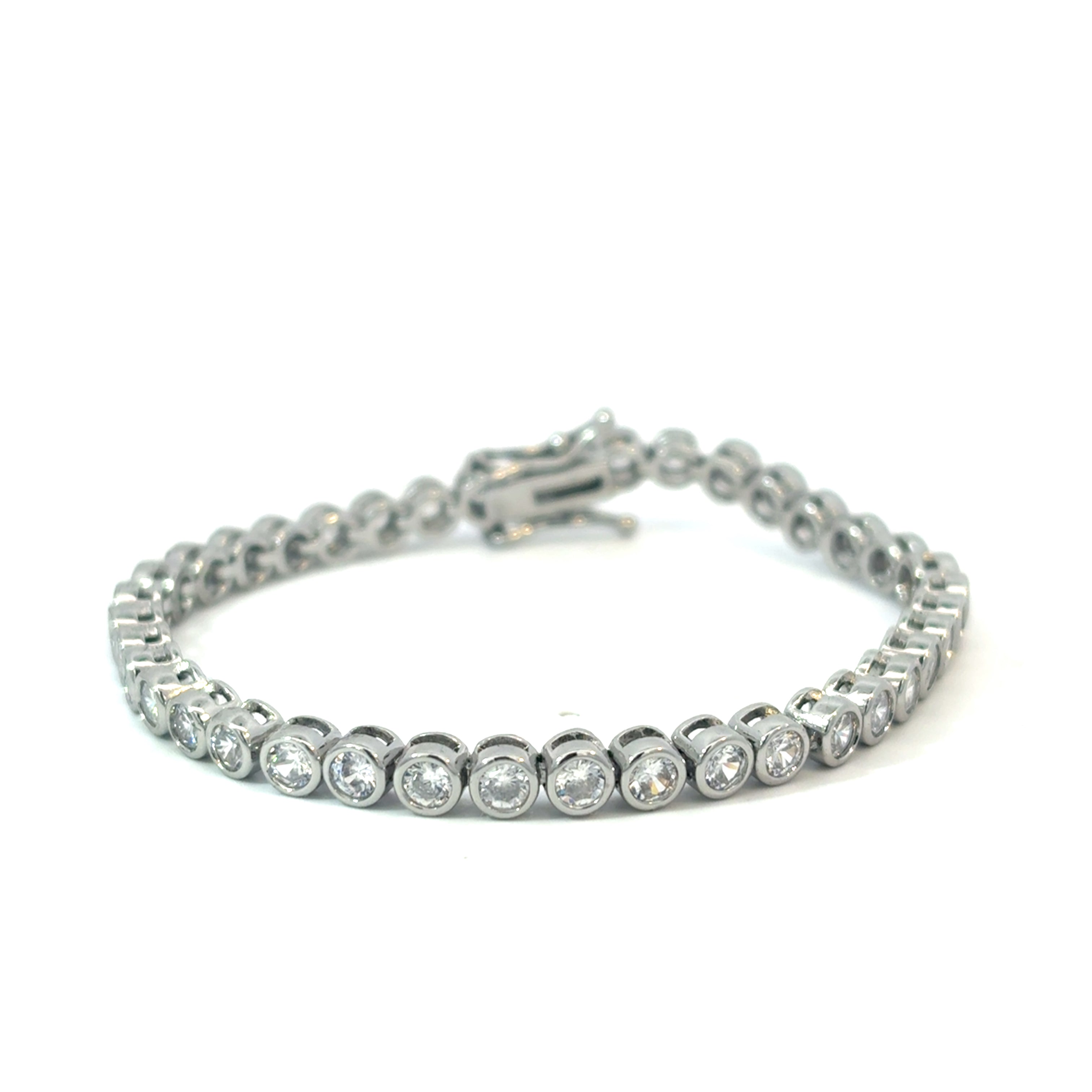 Cubic Zirconia Tennis Bracelet