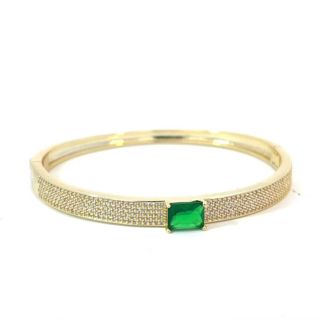Accented Clasping Bangle