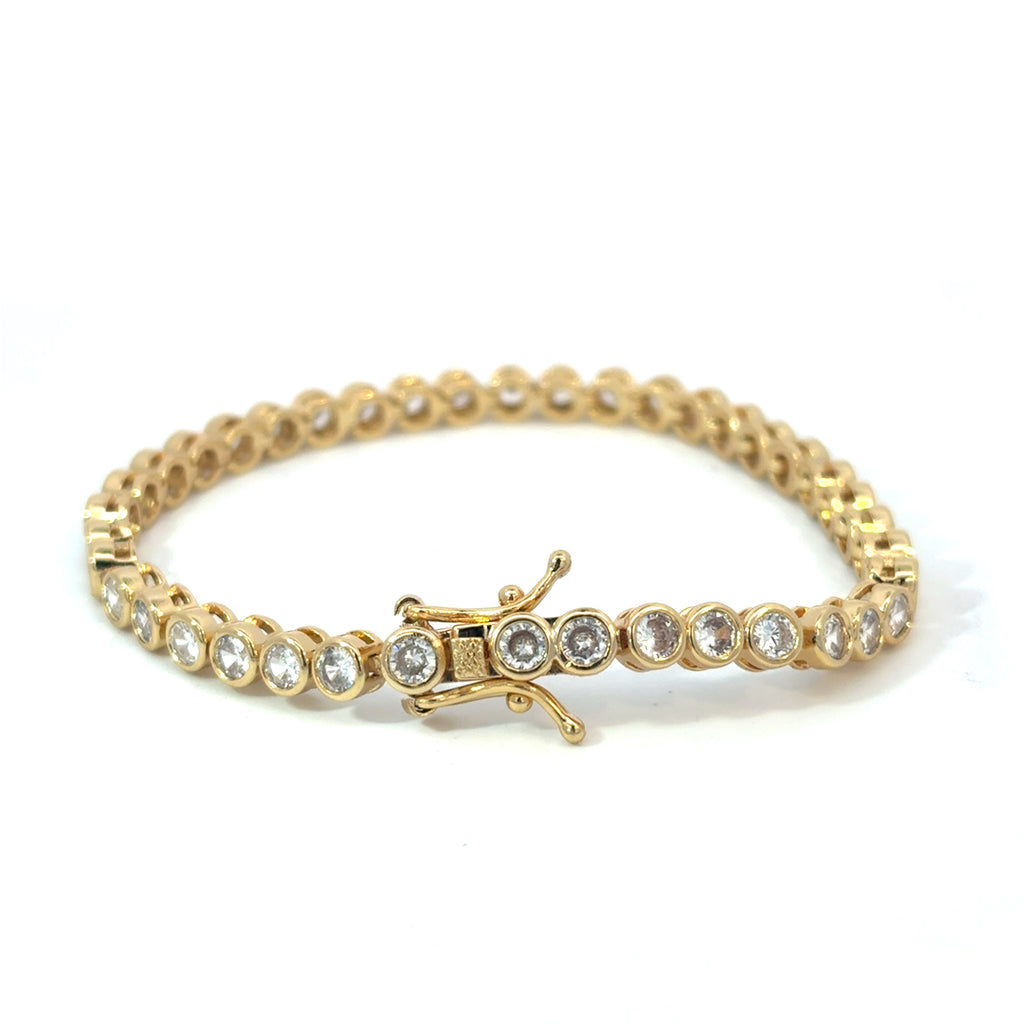 Cubic Zirconia Tennis Bracelet