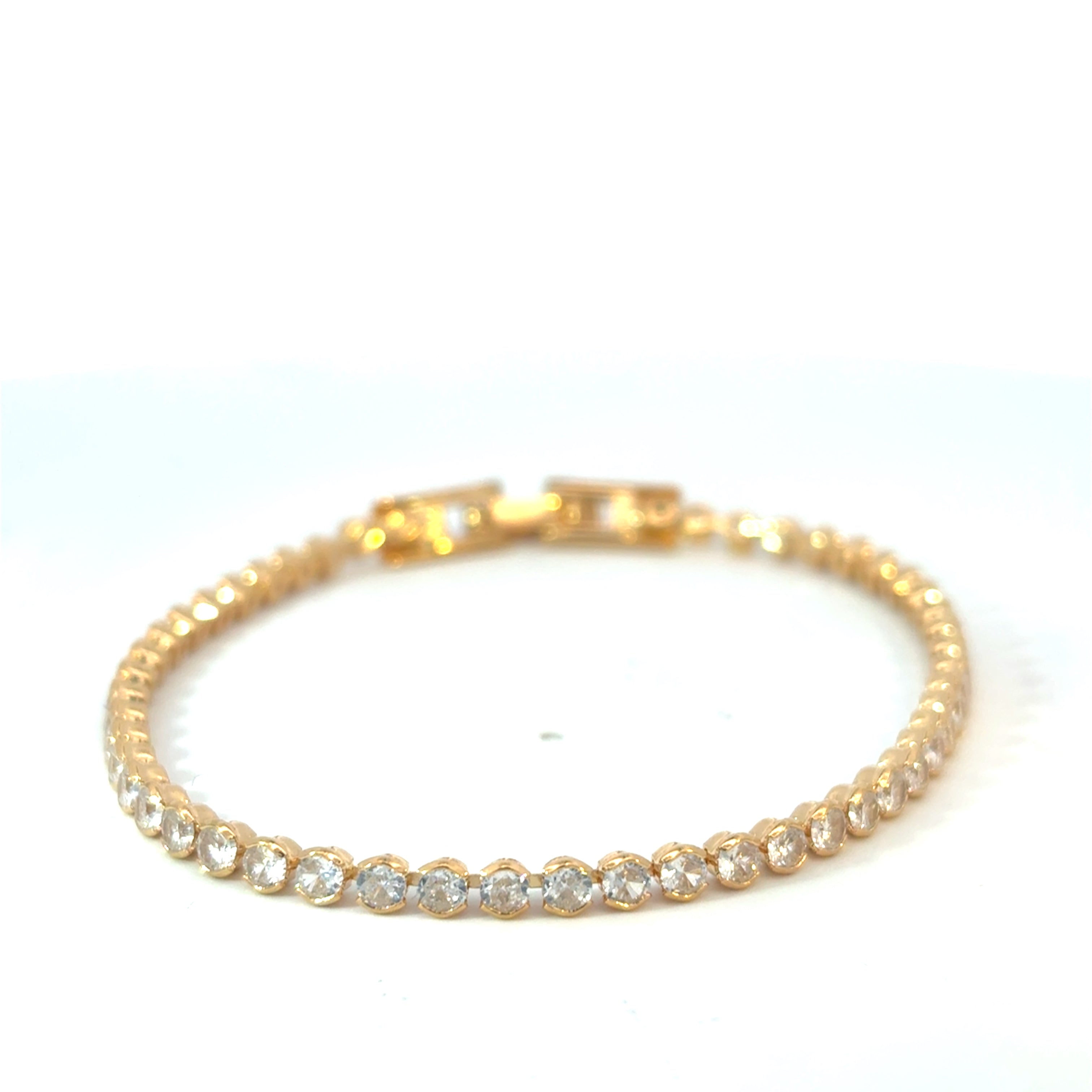 1.5mm Cubic Zirconia Tennis Bracelet – Nashelle