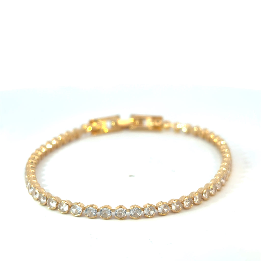 Cubic Zirconia Tennis Bracelet