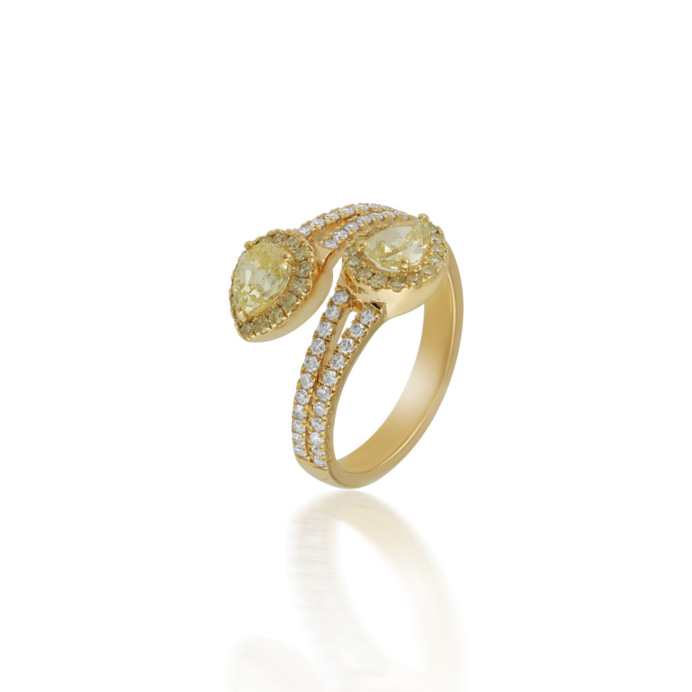 Lemondrops Diamond Ring