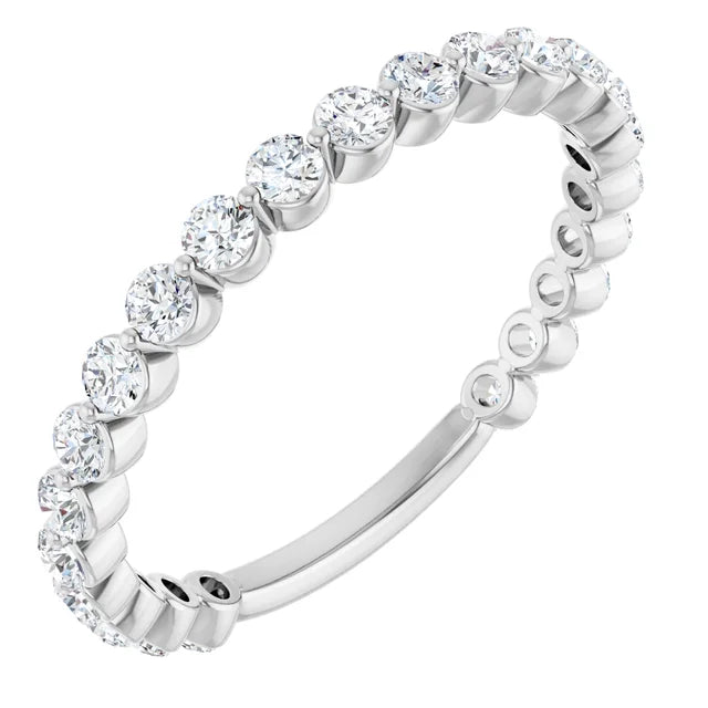 Diamond Dot Anniversary Band