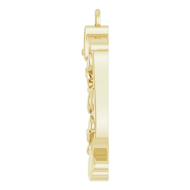 14K Cowboy Boot Charm