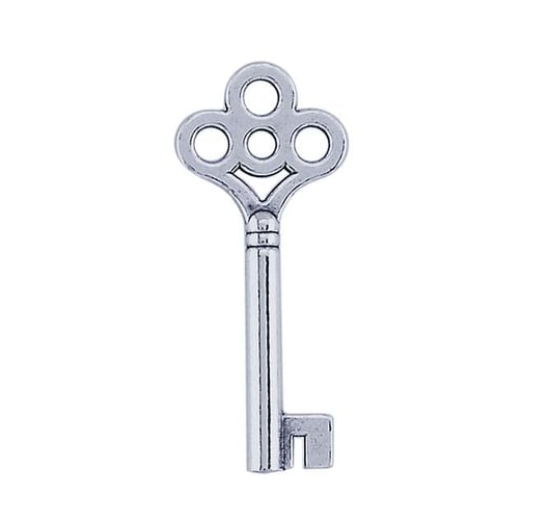 Skeleton Key Charm