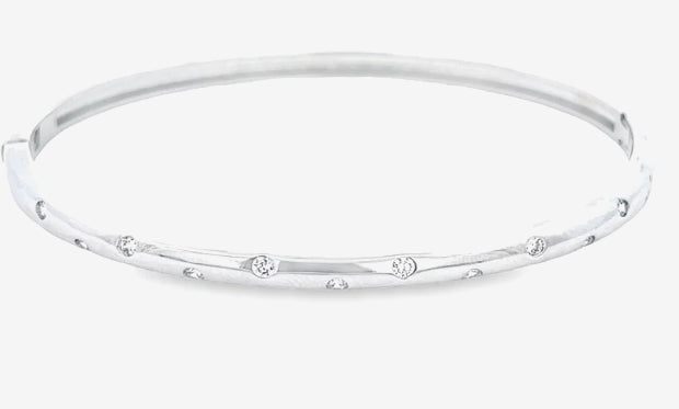 CZ Inlay Bangle