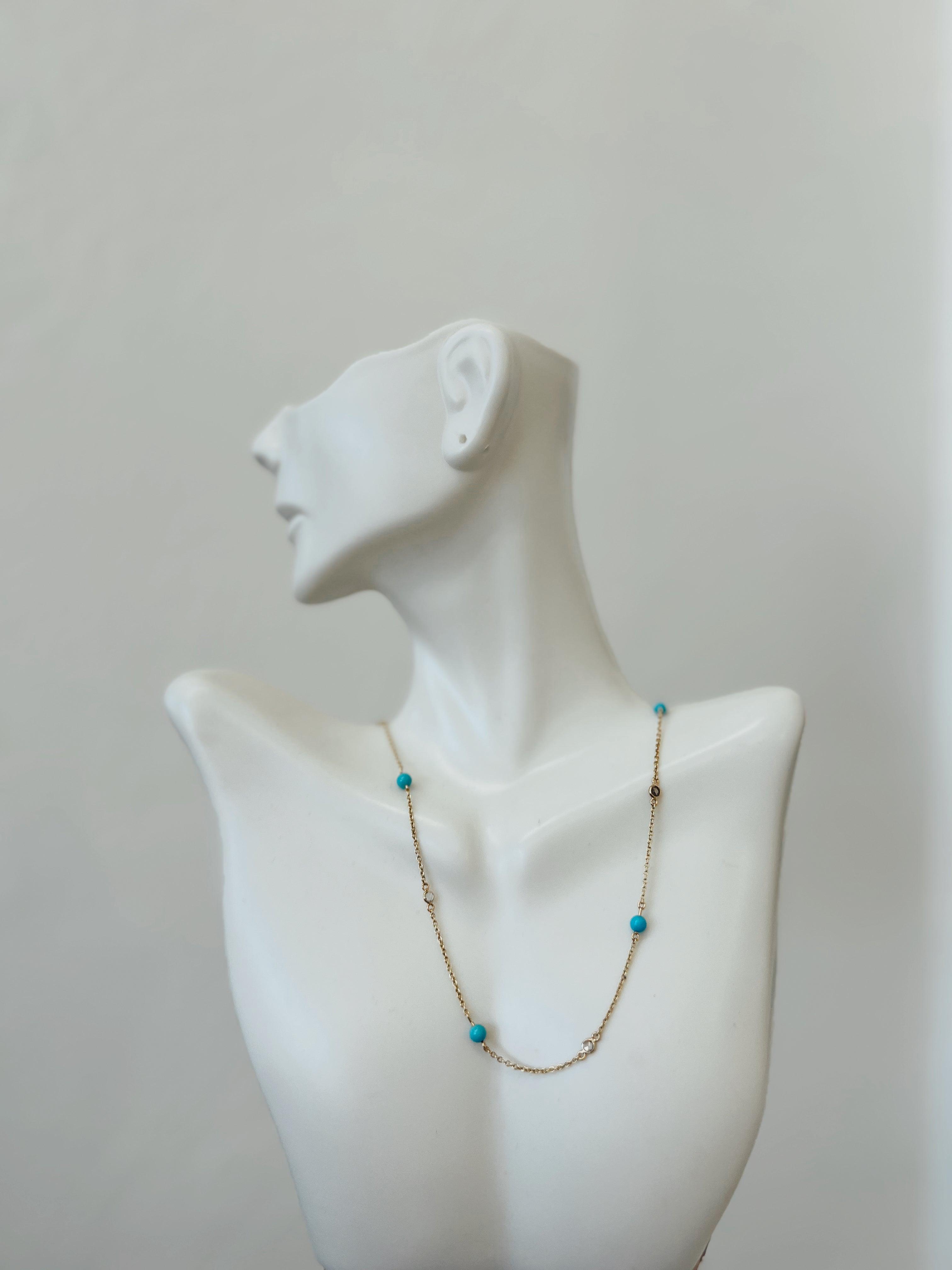 Ball and Diamond Choker - Nashelle