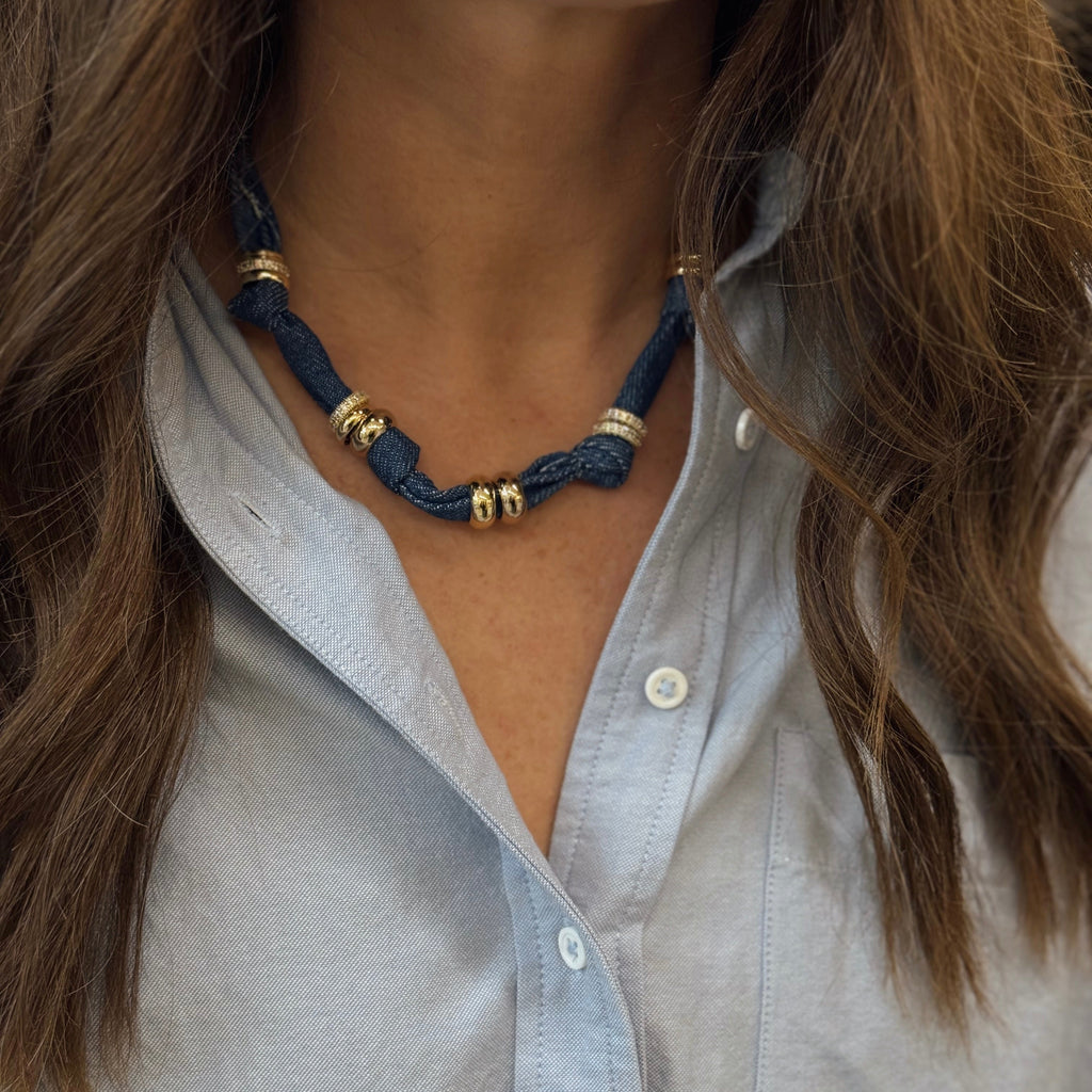 Bandana Tube Necklace