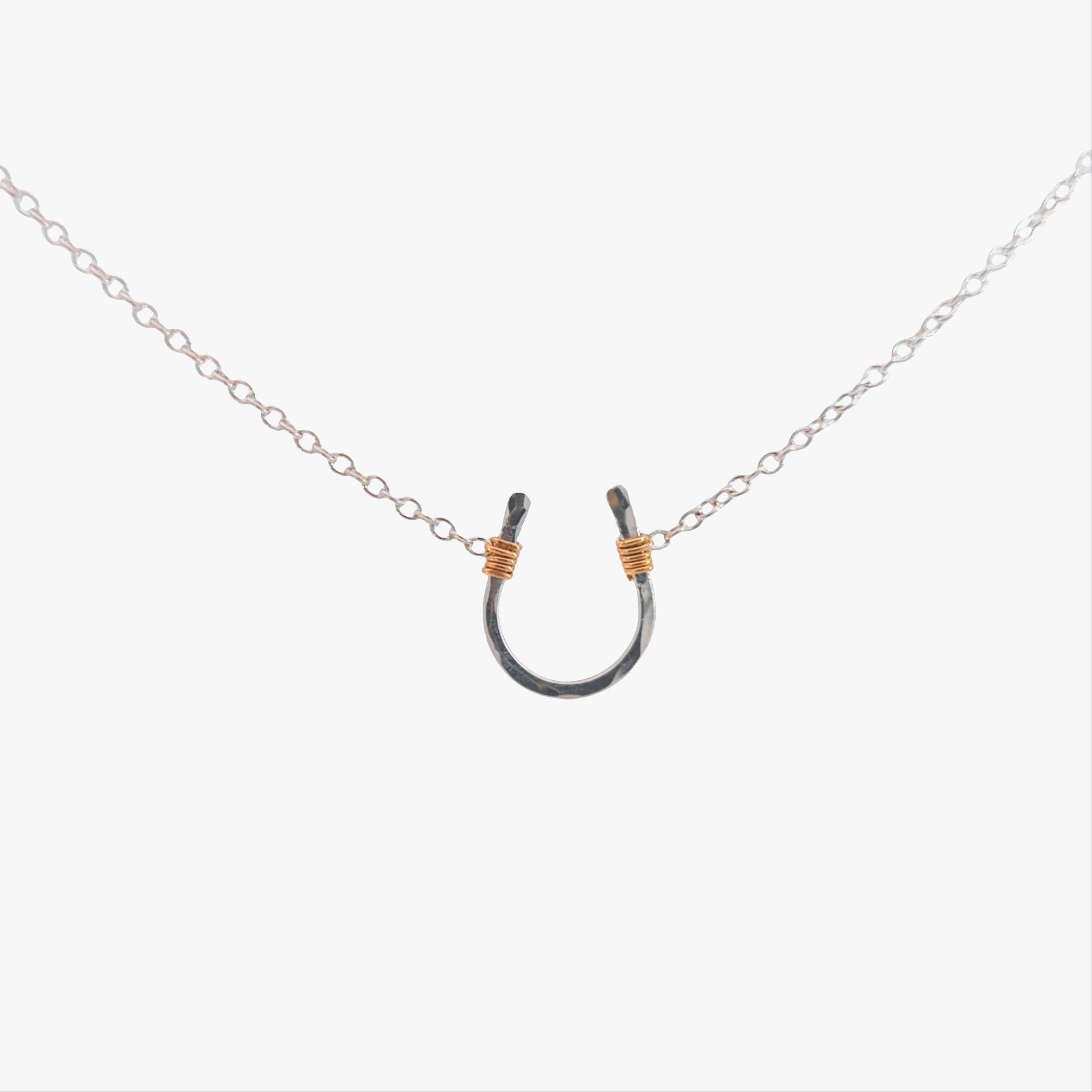 Horseshoe Wrap Necklace