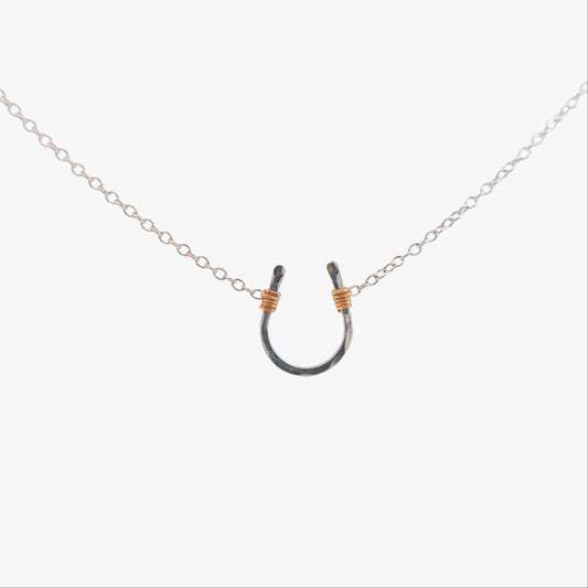 Horseshoe Wrap Necklace