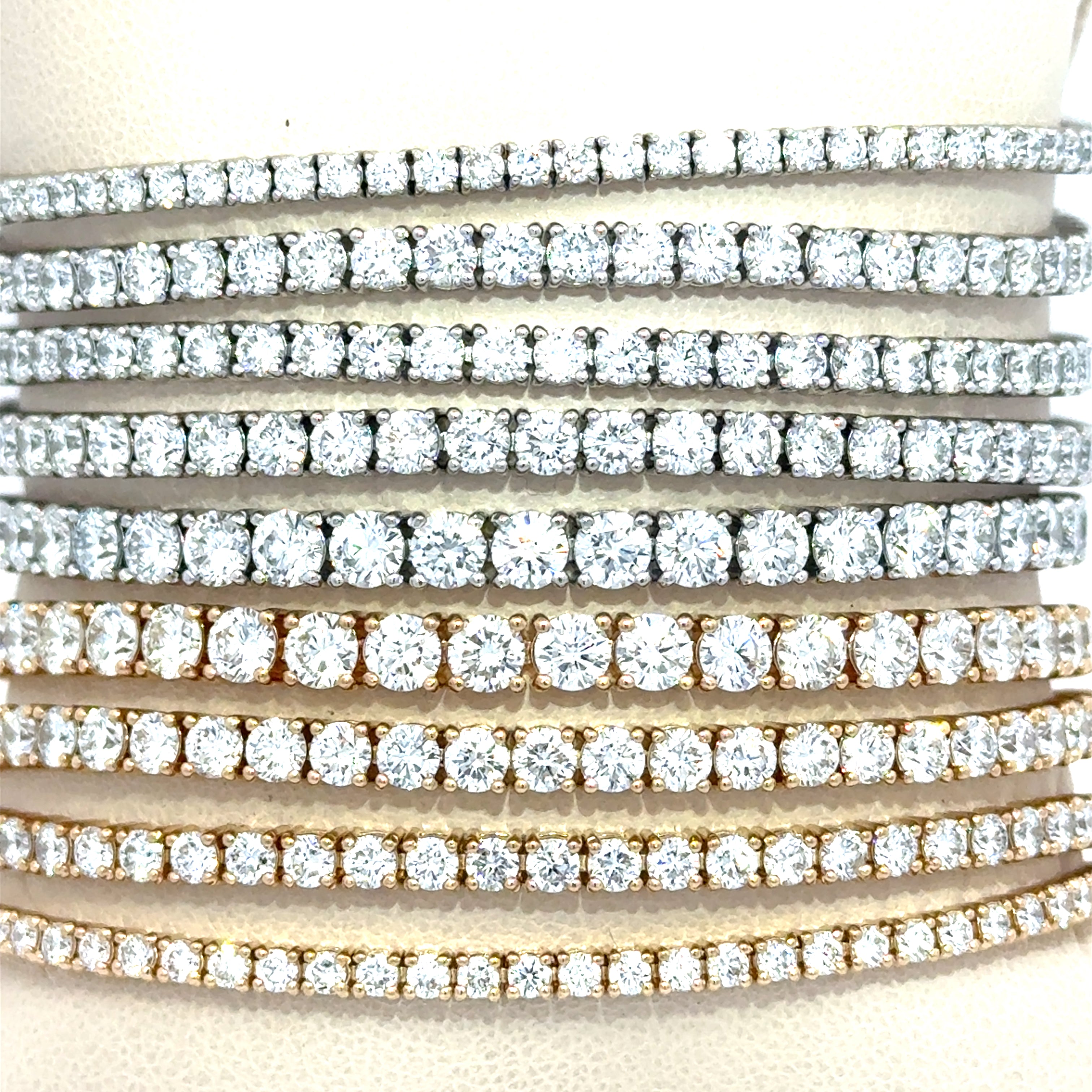 Lab Grown Diamond Tennis Bracelet