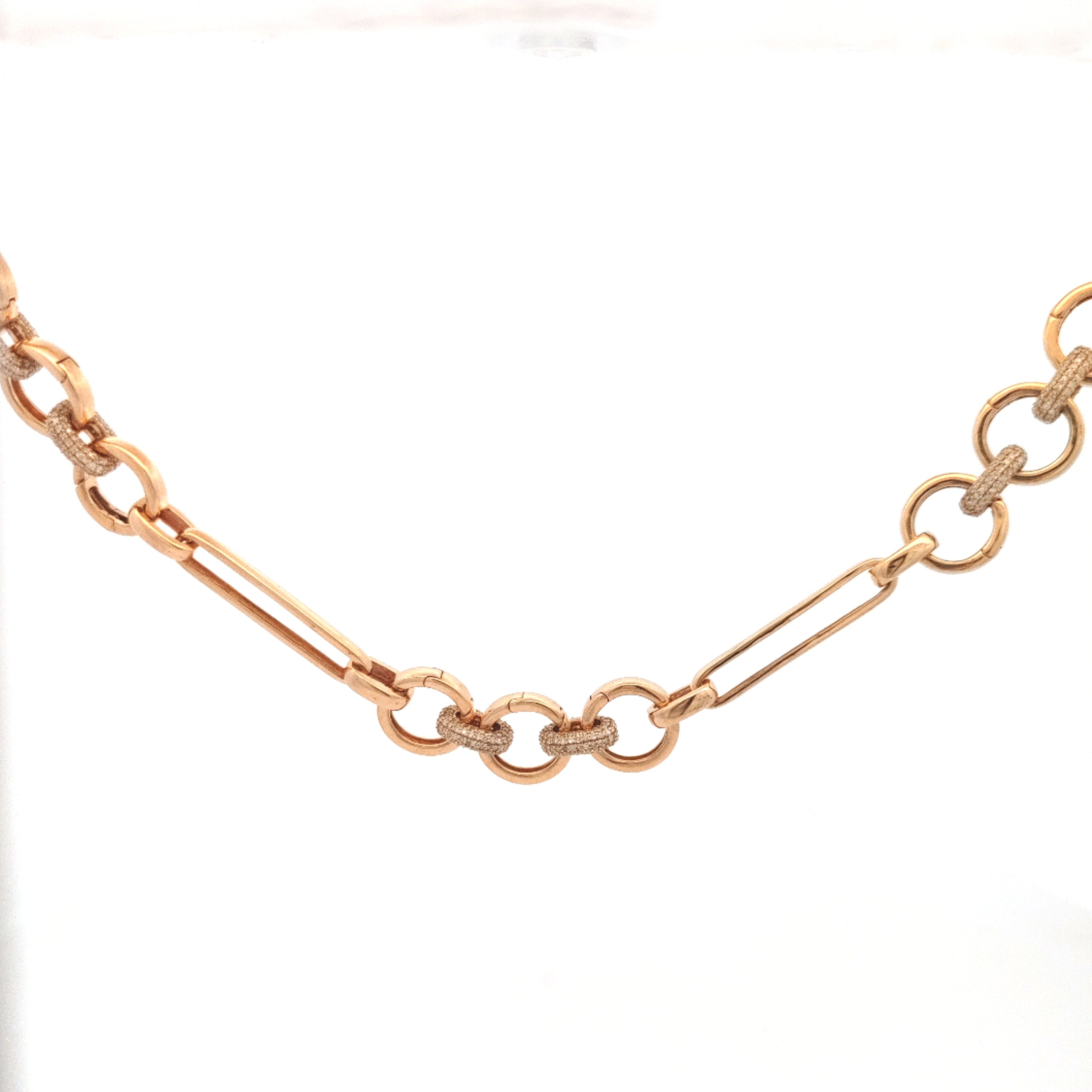 Diamond link and Carabiner Chain