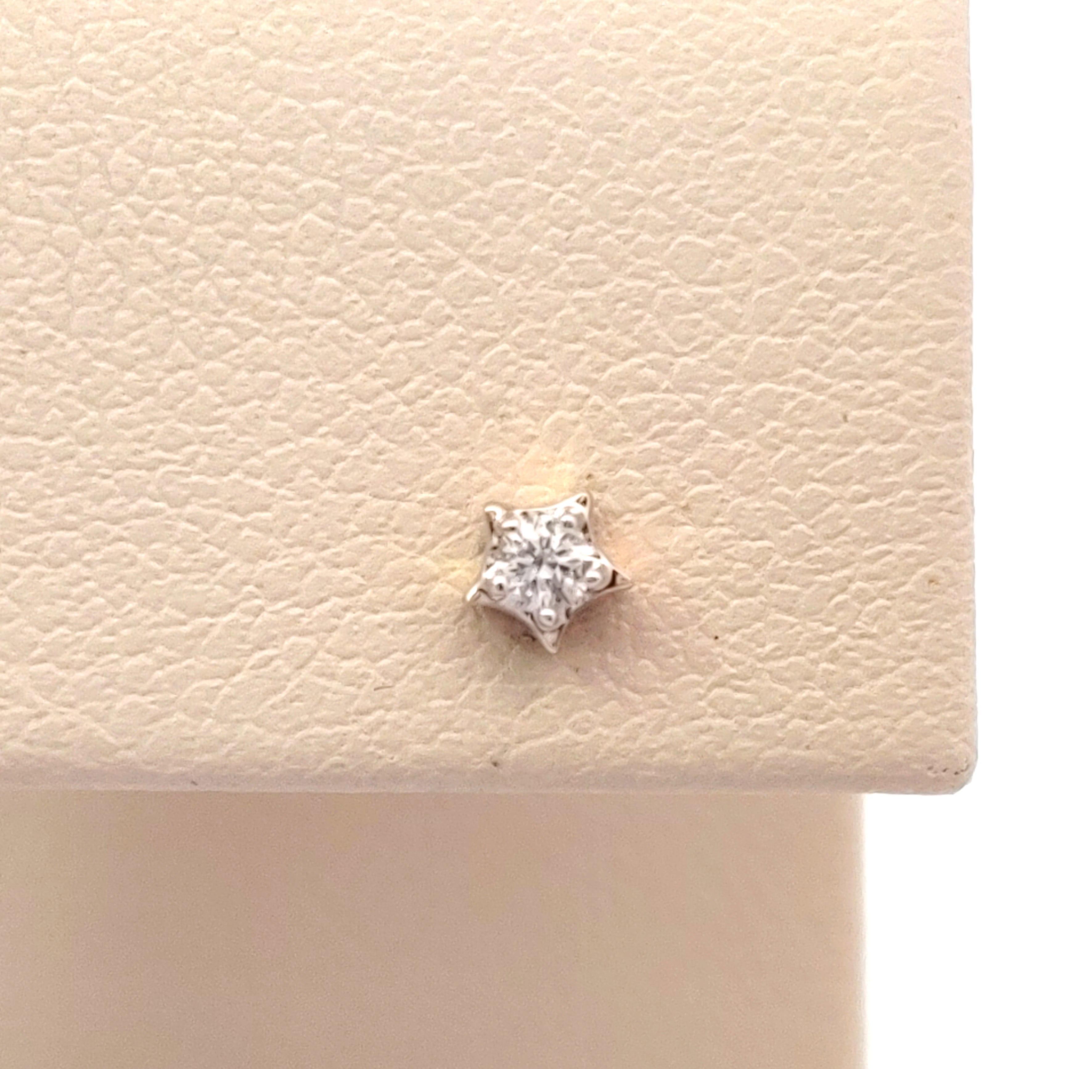 Diamond Star Stud Earrings
