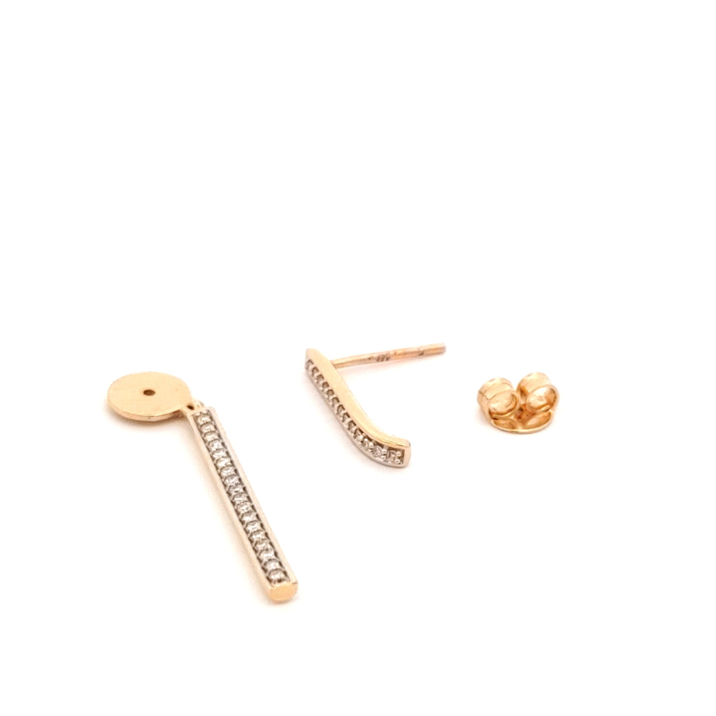 Convertible Diamond Earrings