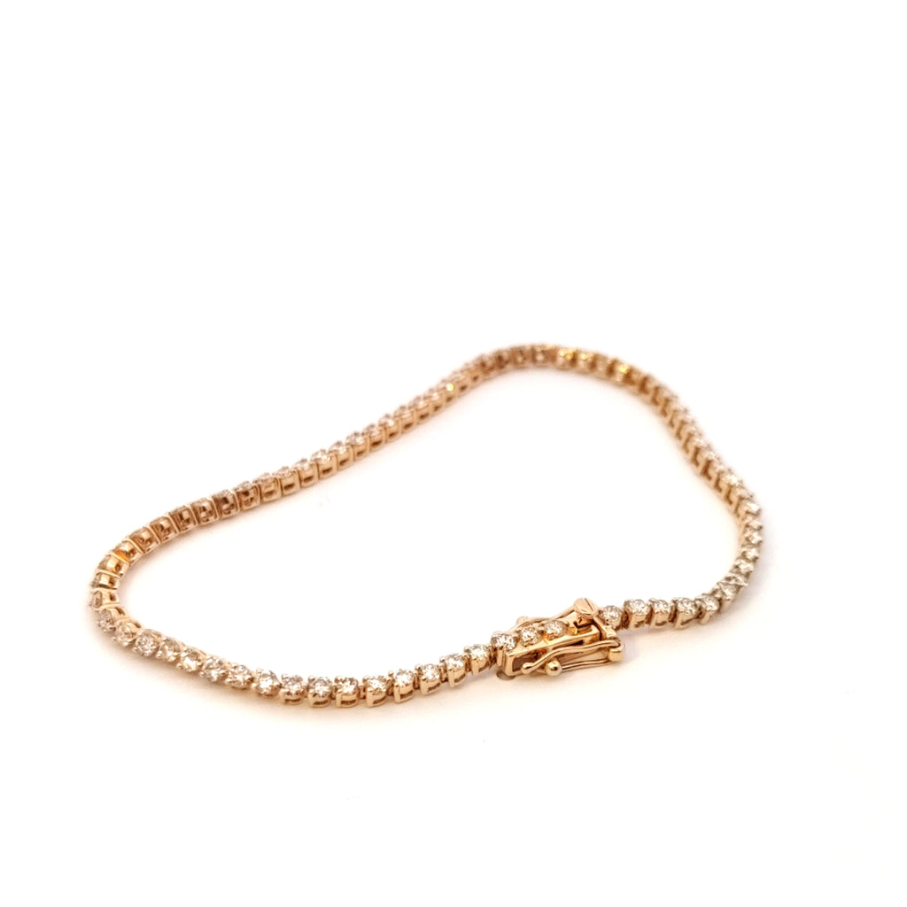 Three Prong Tennis Bracelet