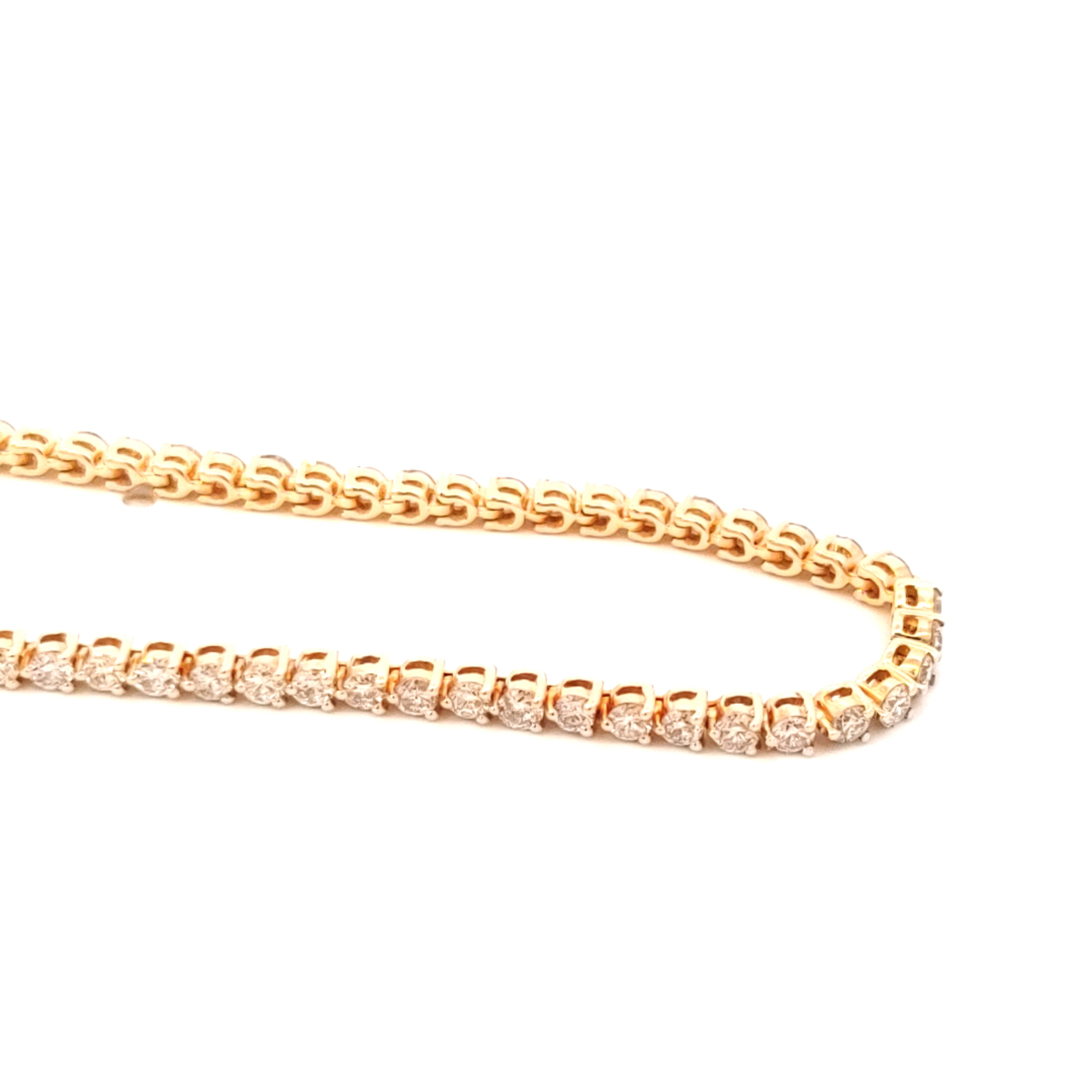 Three Prong Tennis Bracelet