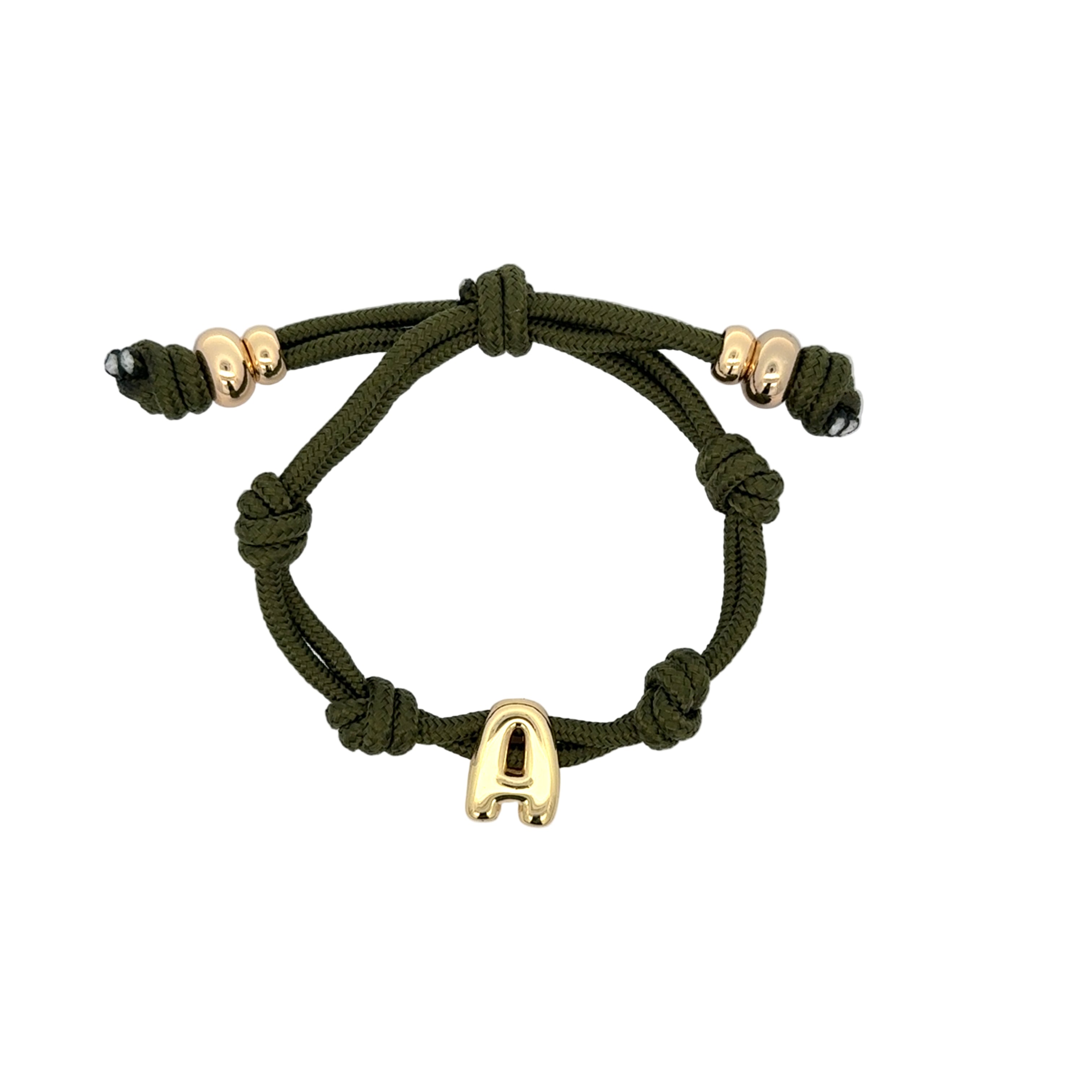 Letter Cord Bracelet