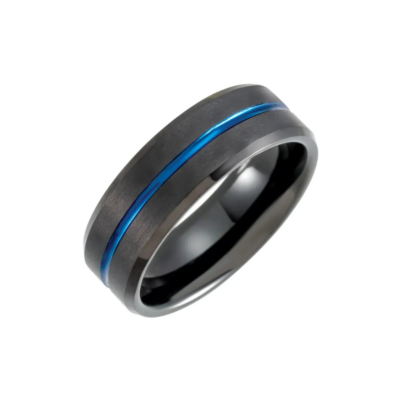 Tungsten Black & Blue Band