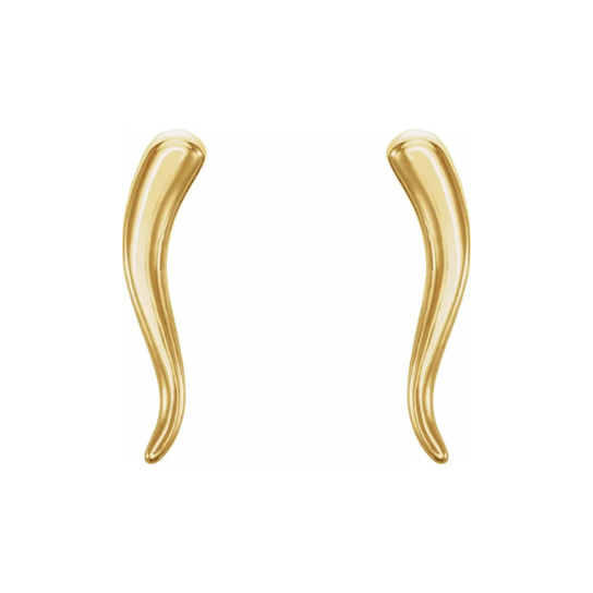 Italian Horn Studs