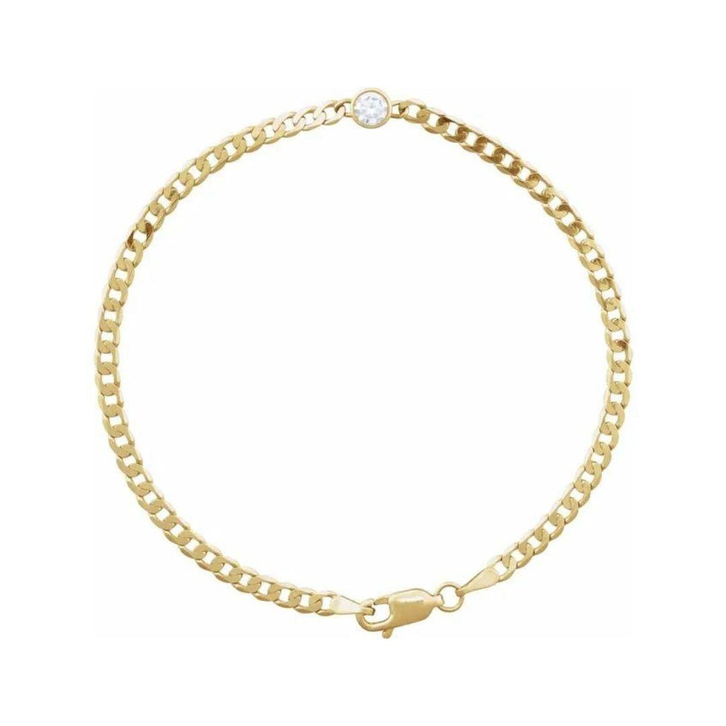 Diamond Link Bracelet - Nashelle