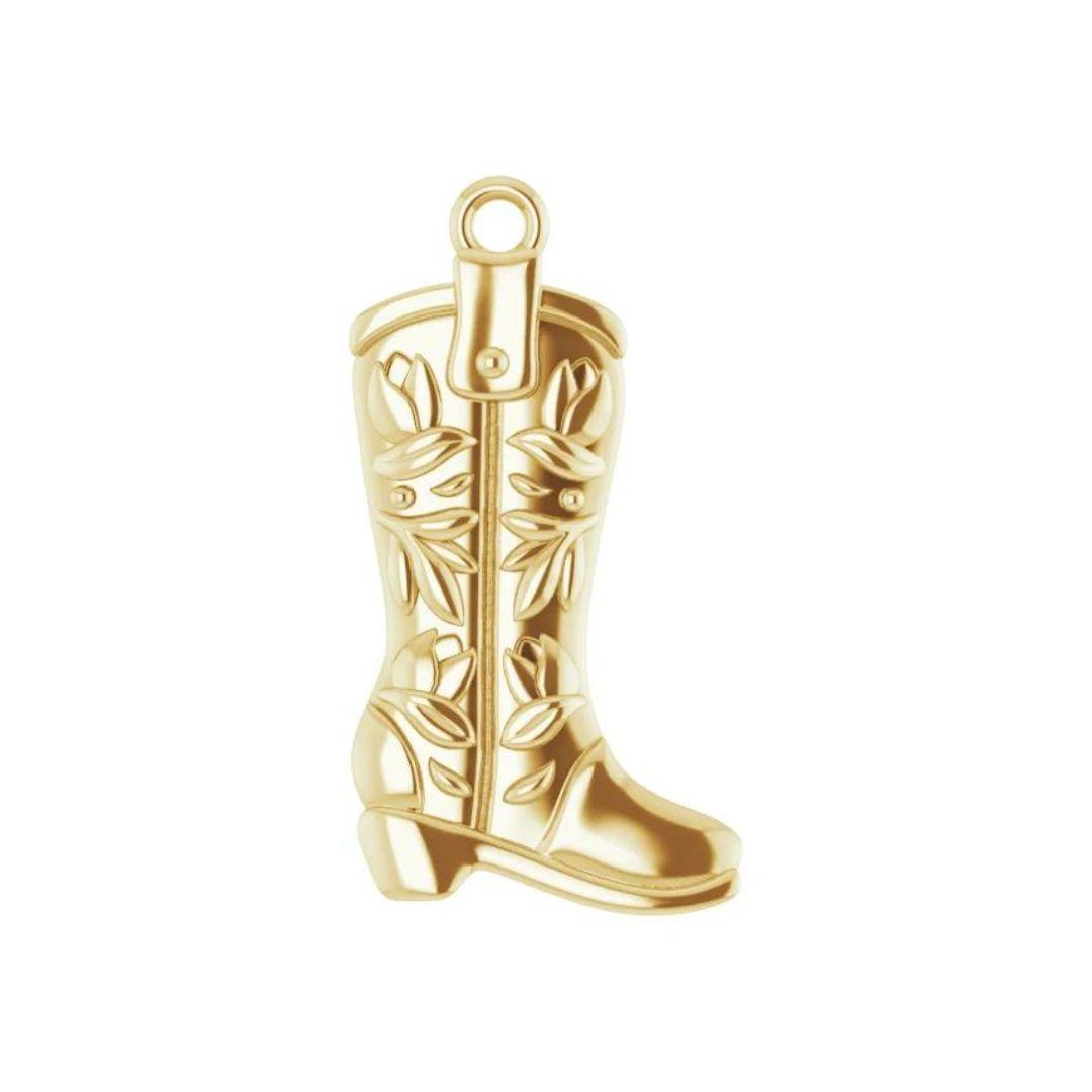 Western Boot Charm - Nashelle