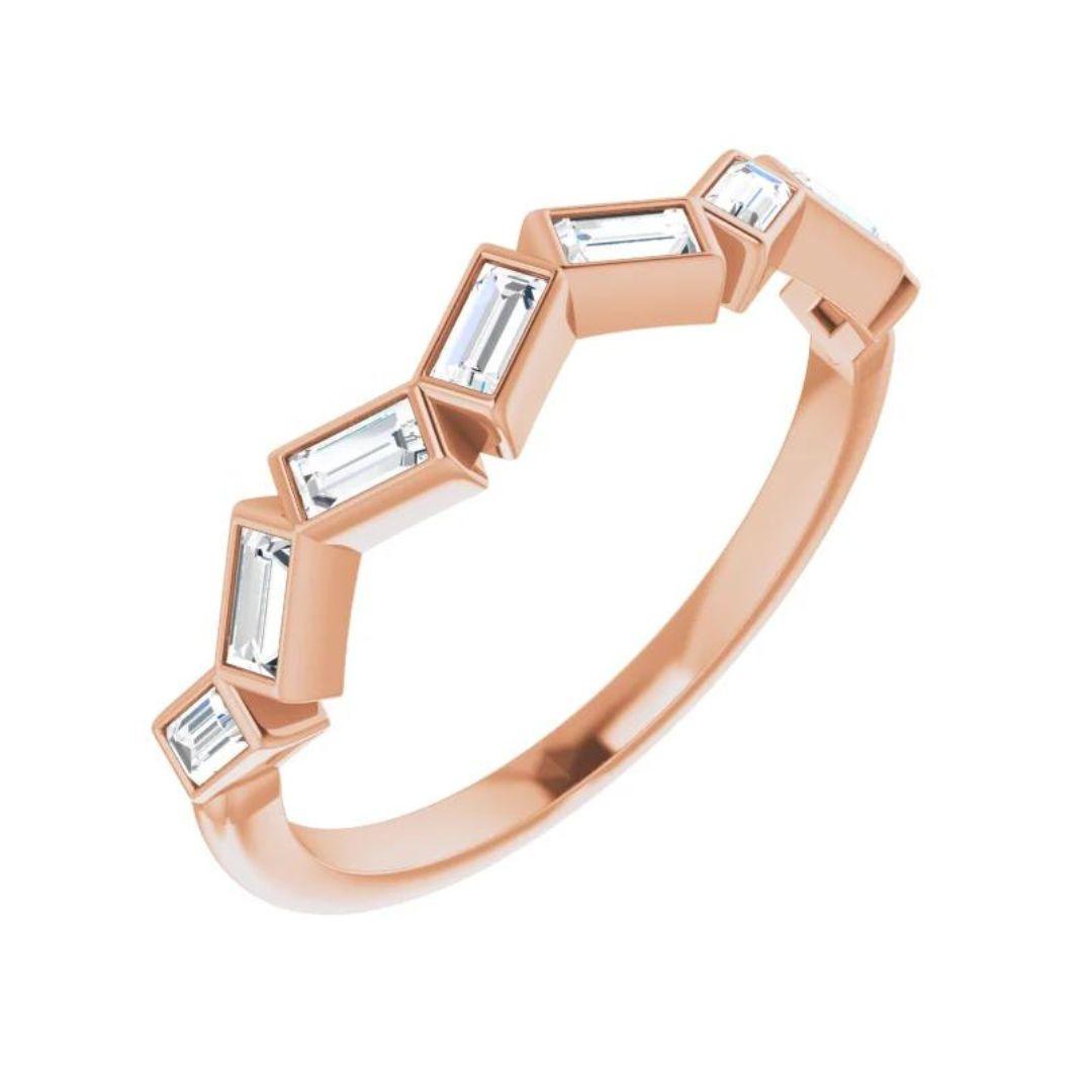 Baguette Anniversary Band - Nashelle