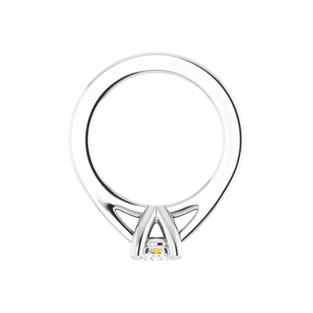 Diamond Solitaire Ring Charm - Nashelle