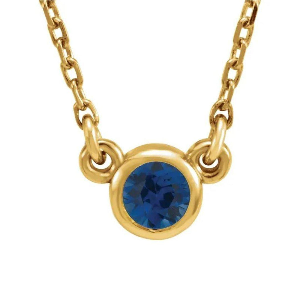 Sapphire Necklace - Nashelle