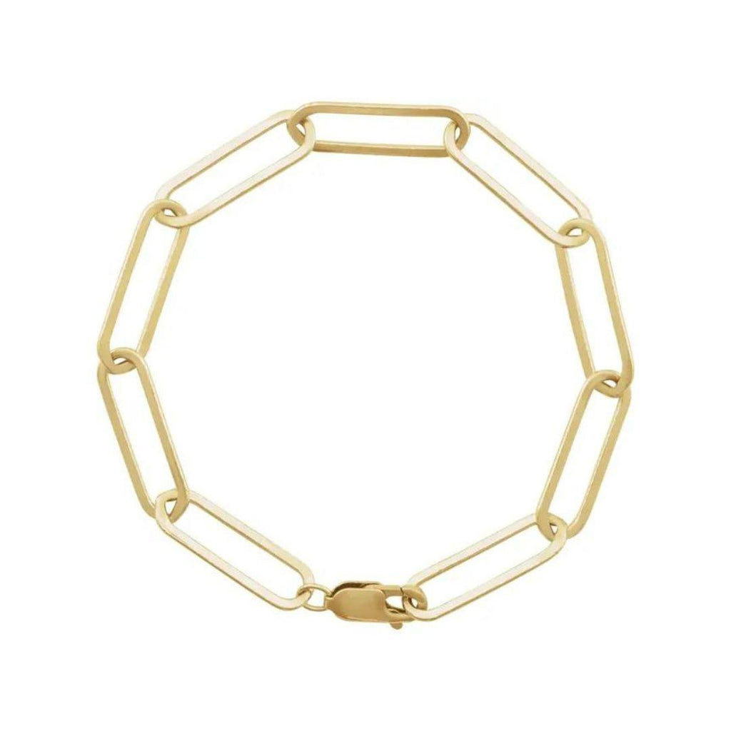 Paperclip Style Bracelet - Nashelle