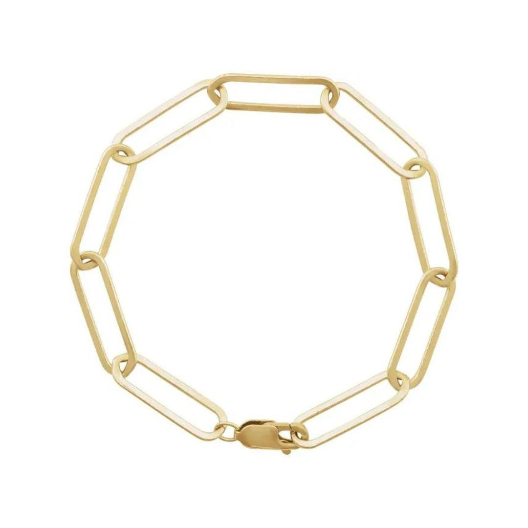 Paperclip Style Bracelet - Nashelle